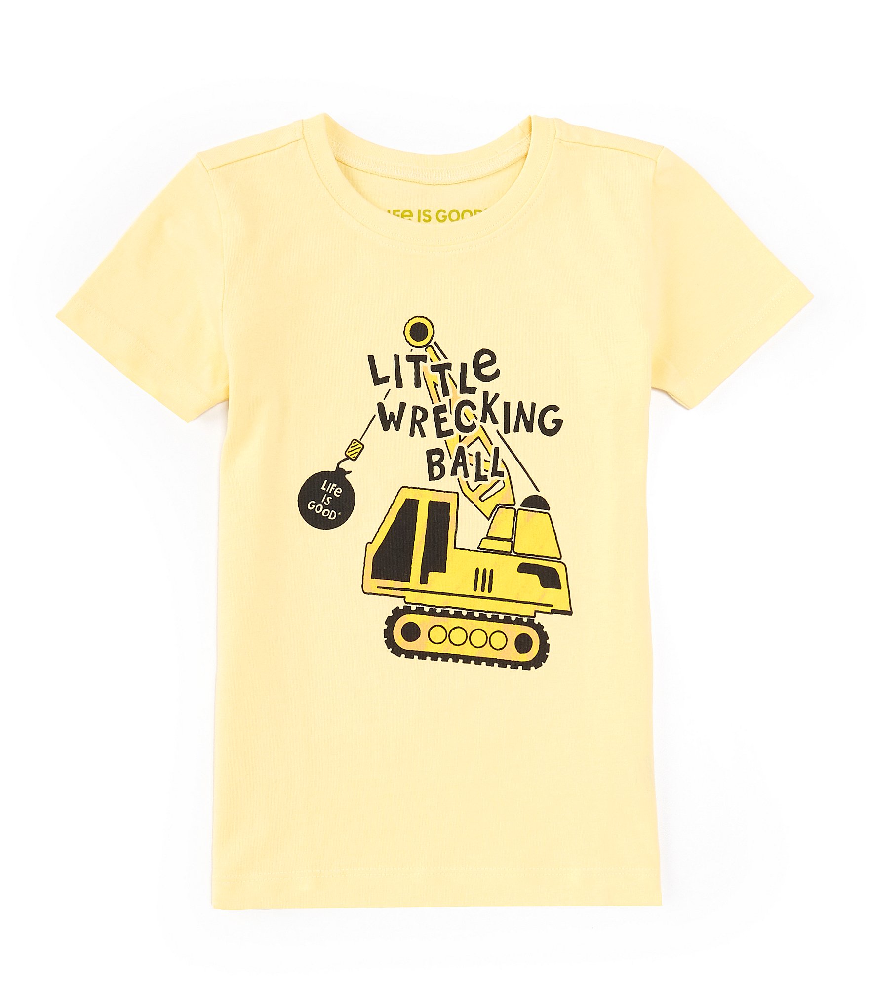 Life is Good Little Boys 2T-4T Short Sleeve Later Gator T-Shirt