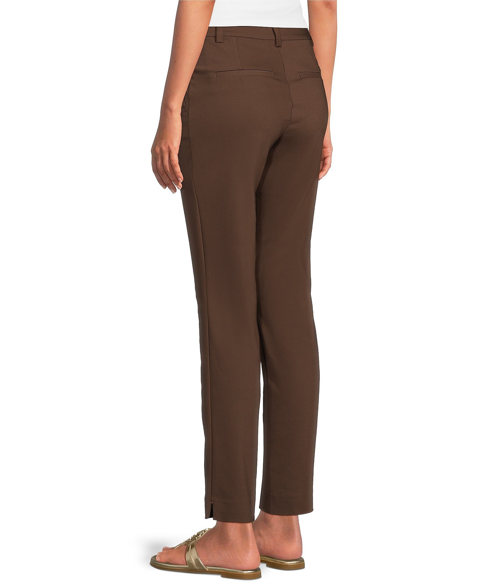 Lilly Pulitzer Ana Stretch Double Cloth High-Rise Ankle Pants