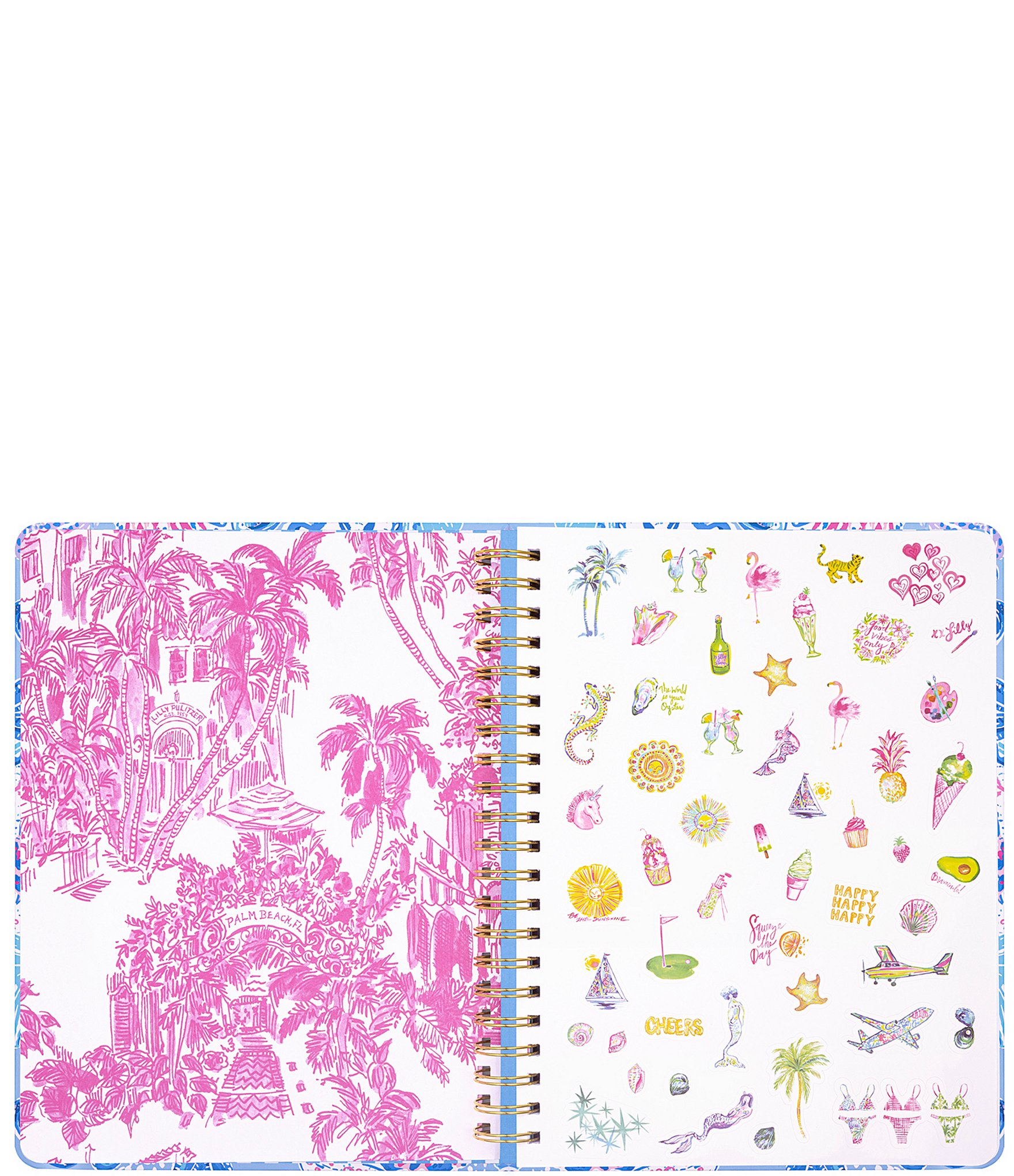 Lilly Pulitzer Bahamas Beachcomber Mega Agenda