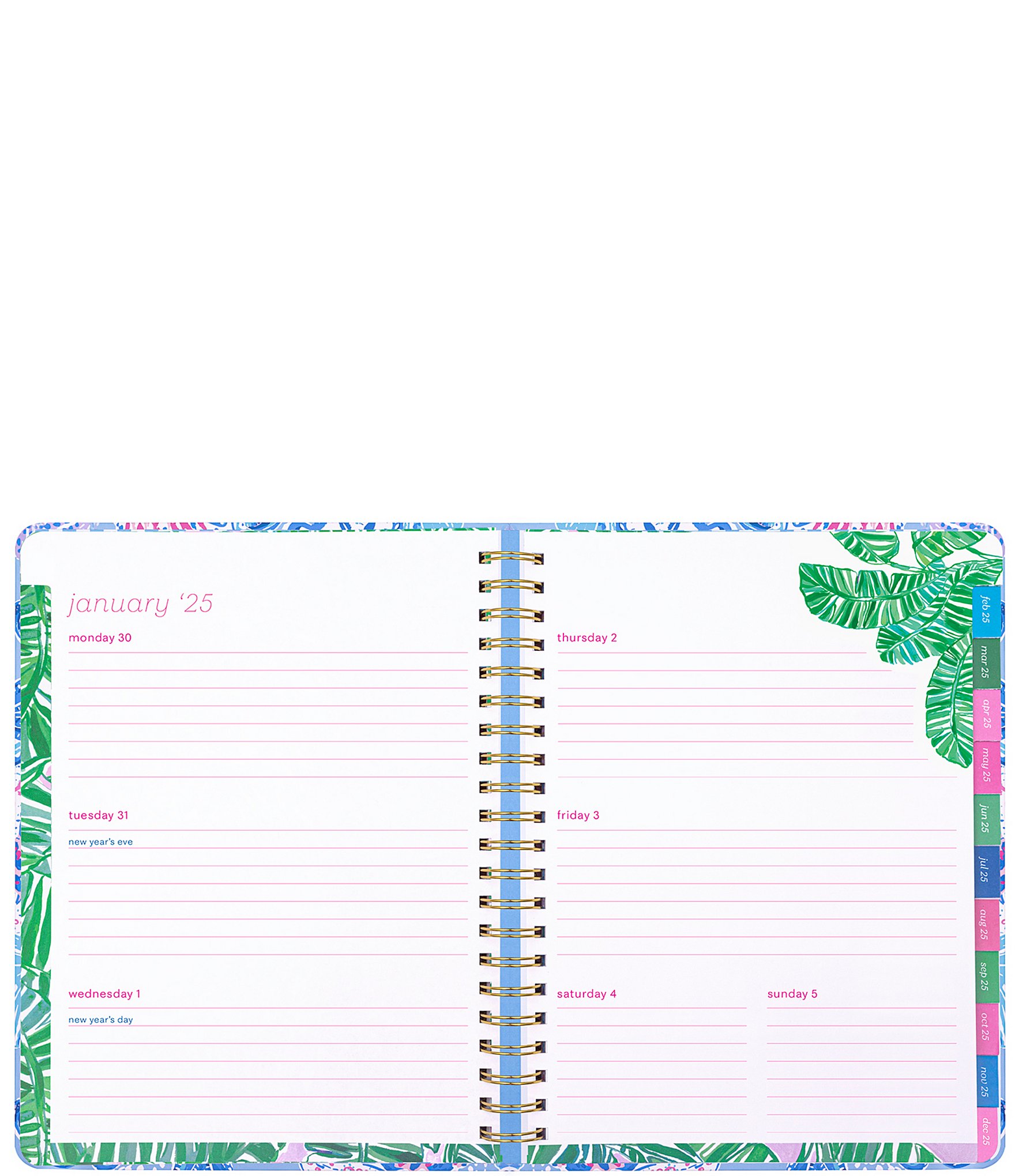 Lilly Pulitzer Bahamas Beachcomber Mega Agenda