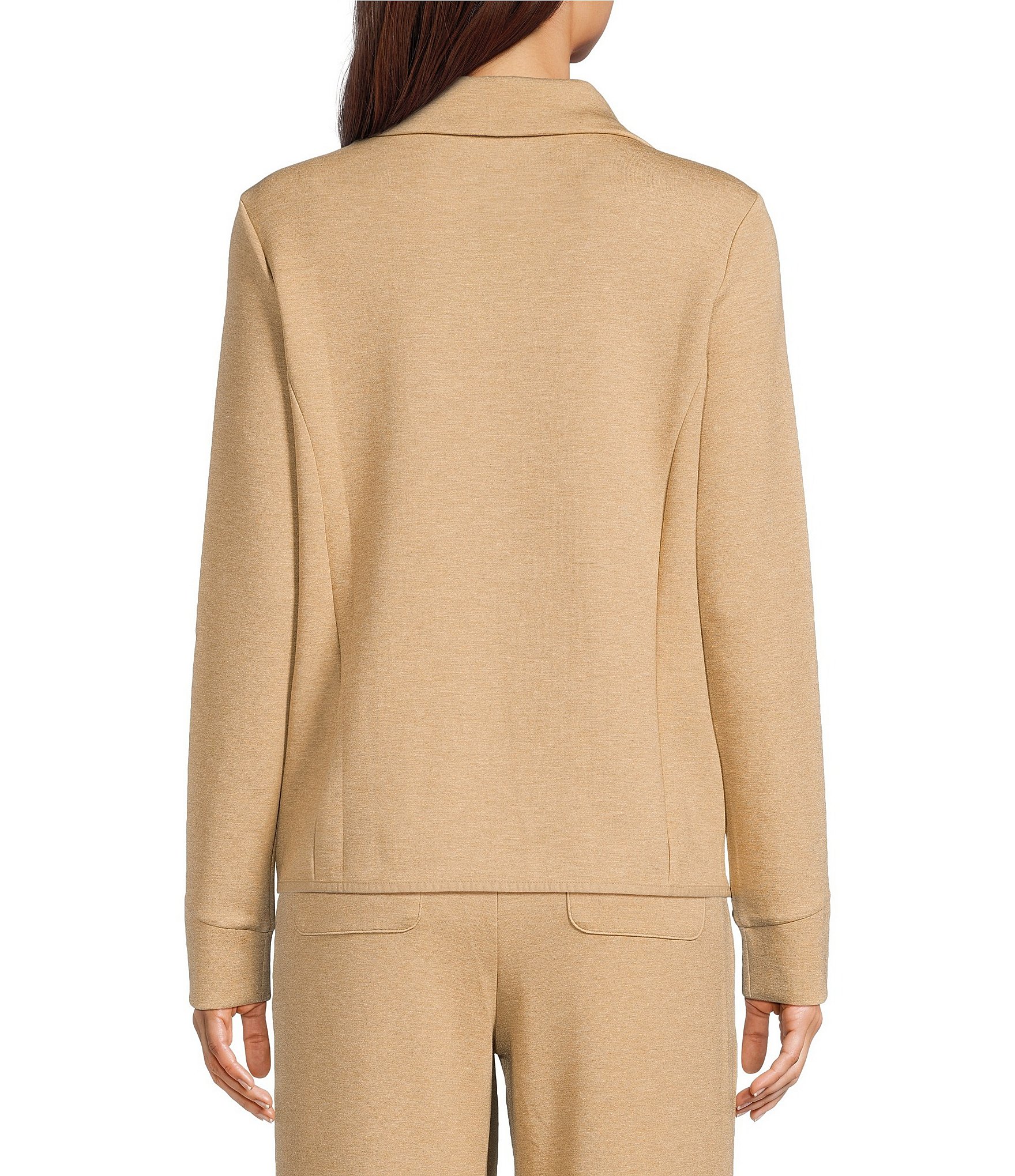 Lilly Pulitzer Basque Notch Collar Long Sleeve Full Zip Coordinating Jacket