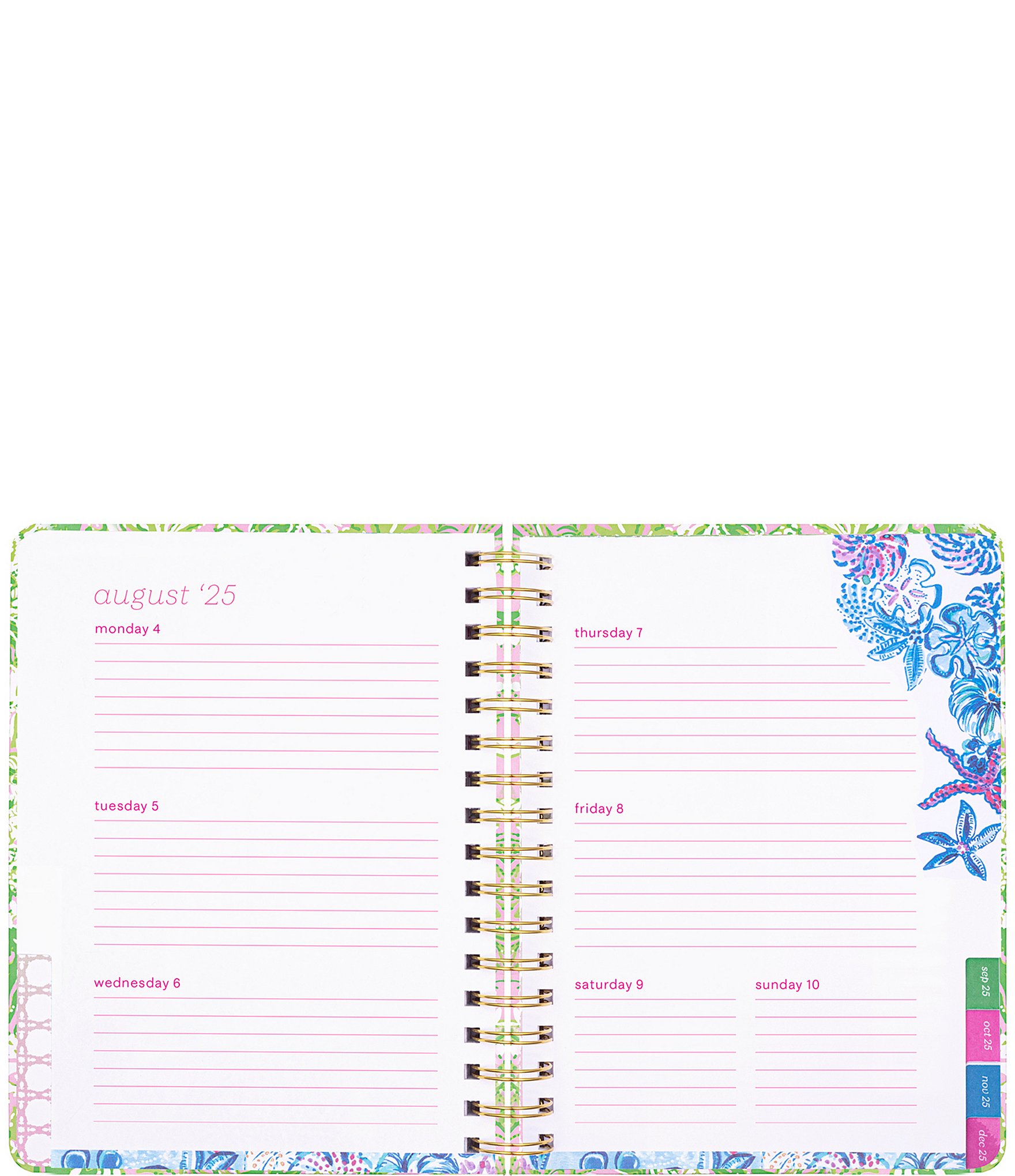 Lilly Pulitzer Beach Cruiser Large Agenda