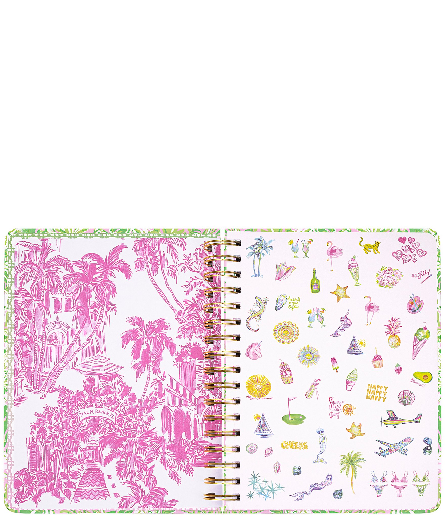 Lilly Pulitzer Beach Cruiser Large Agenda