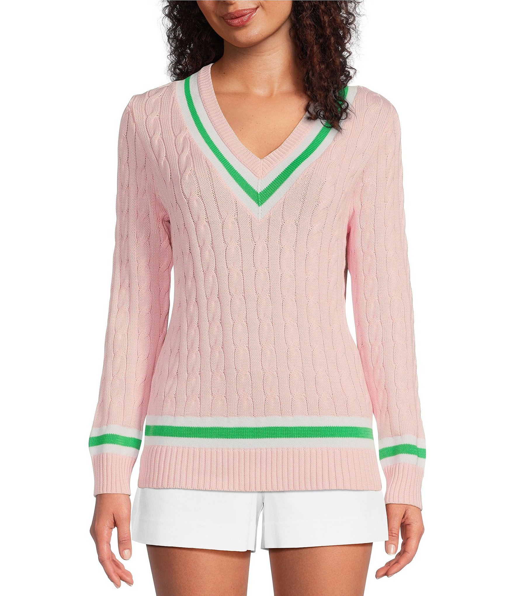 BTFBM Women 2025 Casual Long Sleeve Zip Striped Pullover