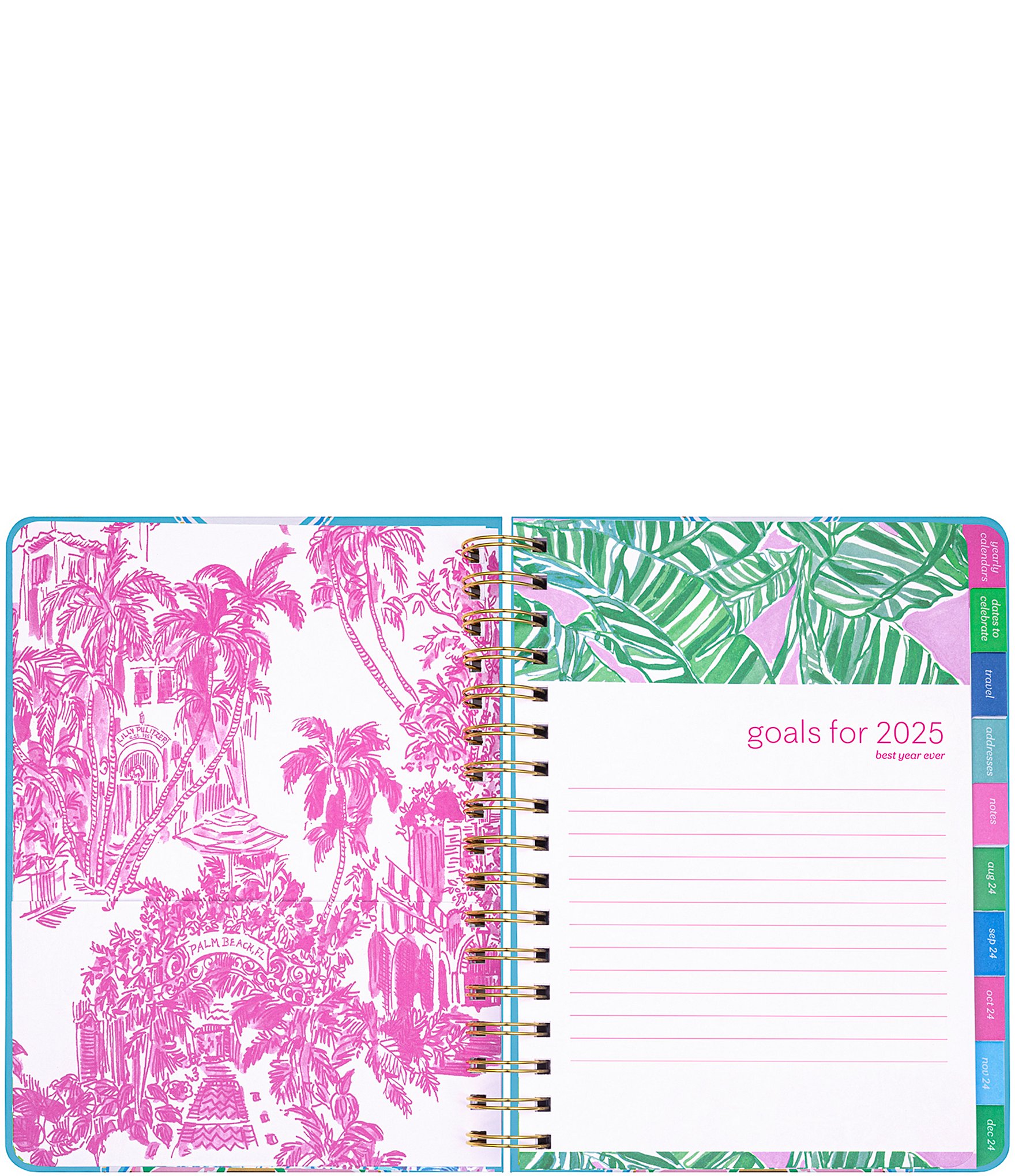 Lilly Pulitzer Calypso Sun Large Agenda