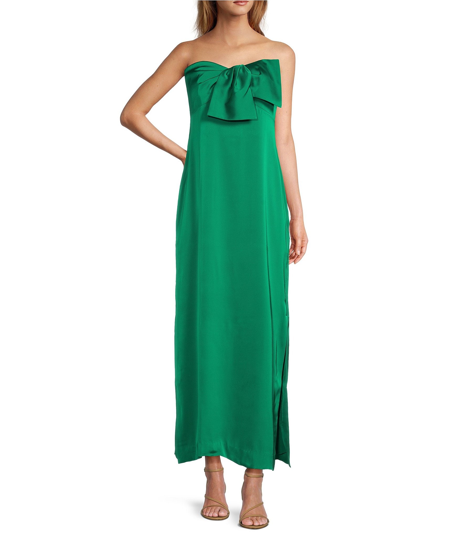 NWT LILLY PULITZER Regency Bubble Strapless hotsell Dress in Seaweed Green