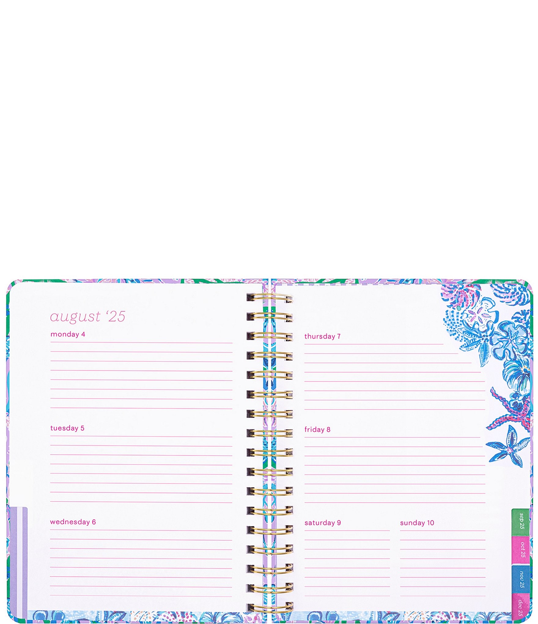 Lilly Pulitzer Seacret Escape Large Agenda