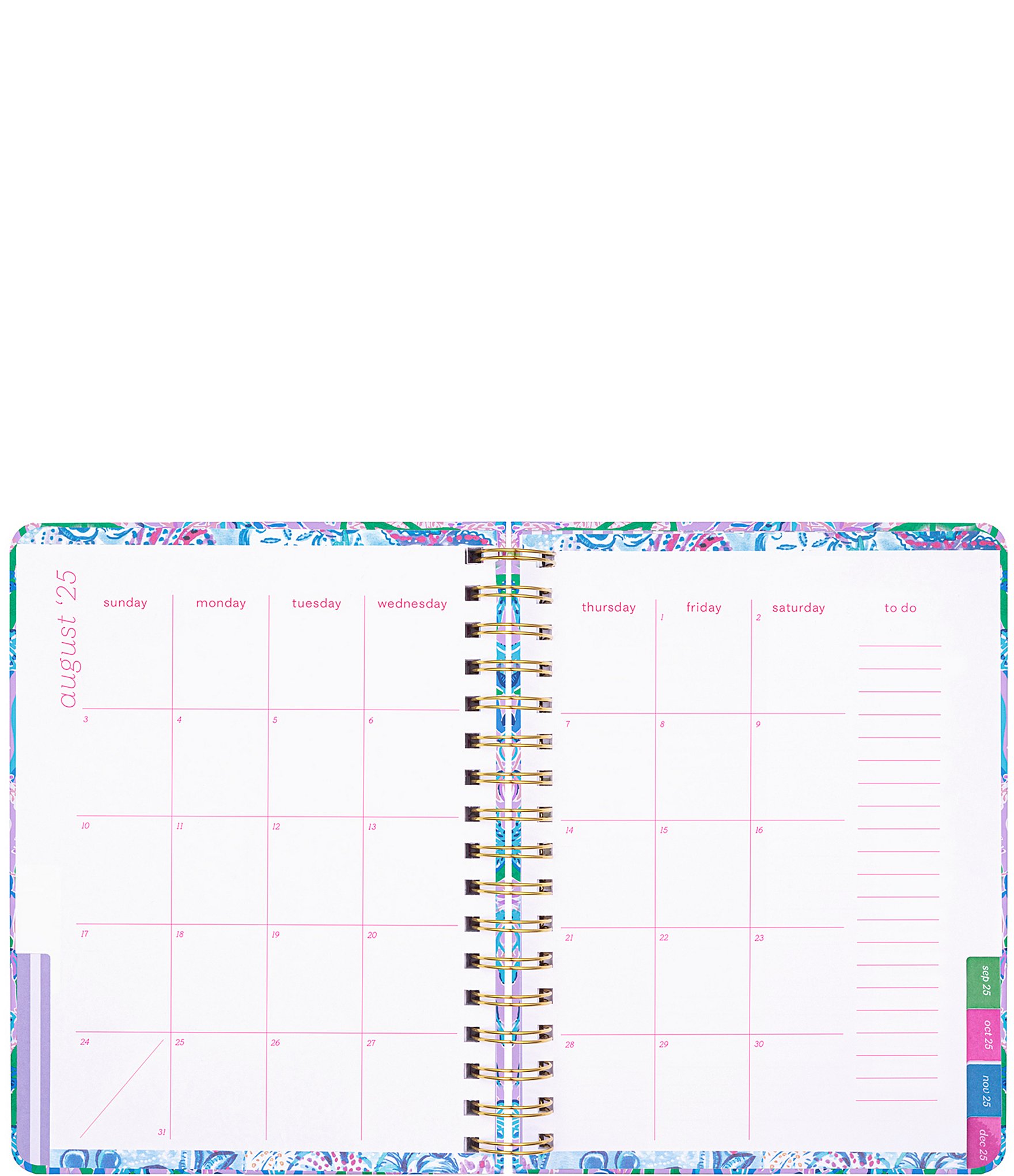 Lilly Pulitzer Seacret Escape Large Agenda