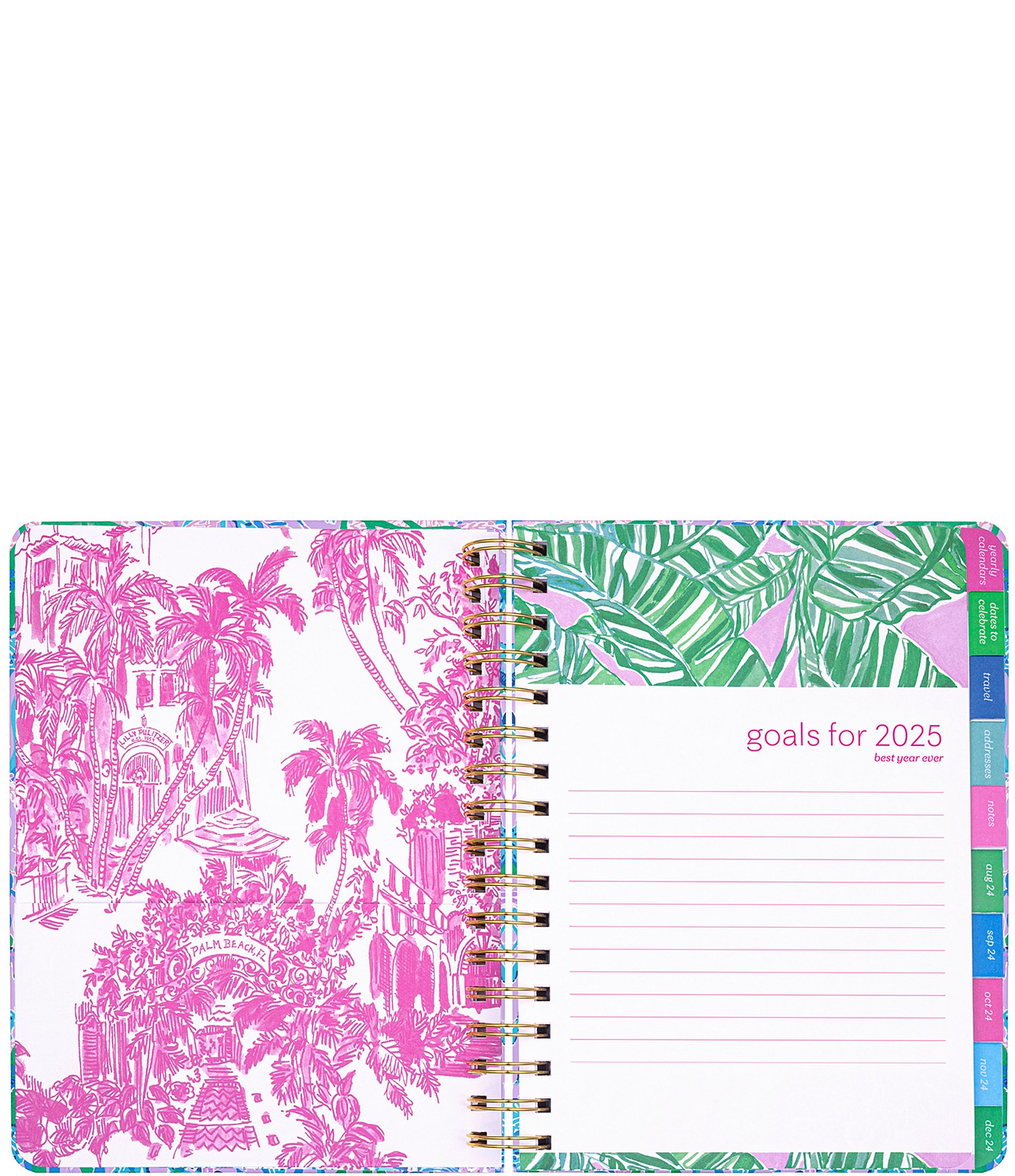 Lilly Pulitzer Seacret Escape Large Agenda