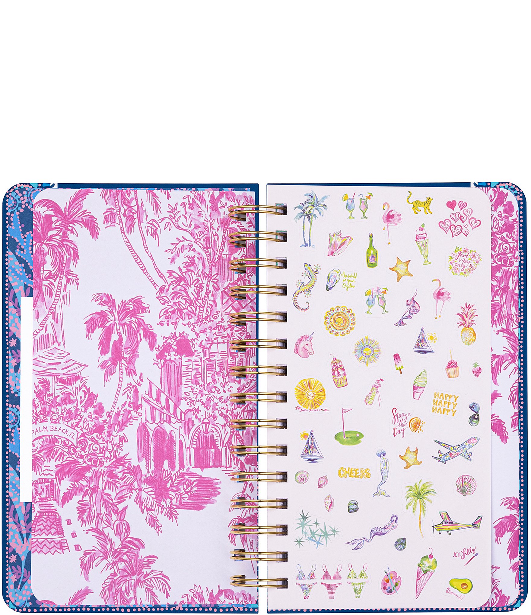 Lilly Pulitzer Seacret Escape Medium Agenda