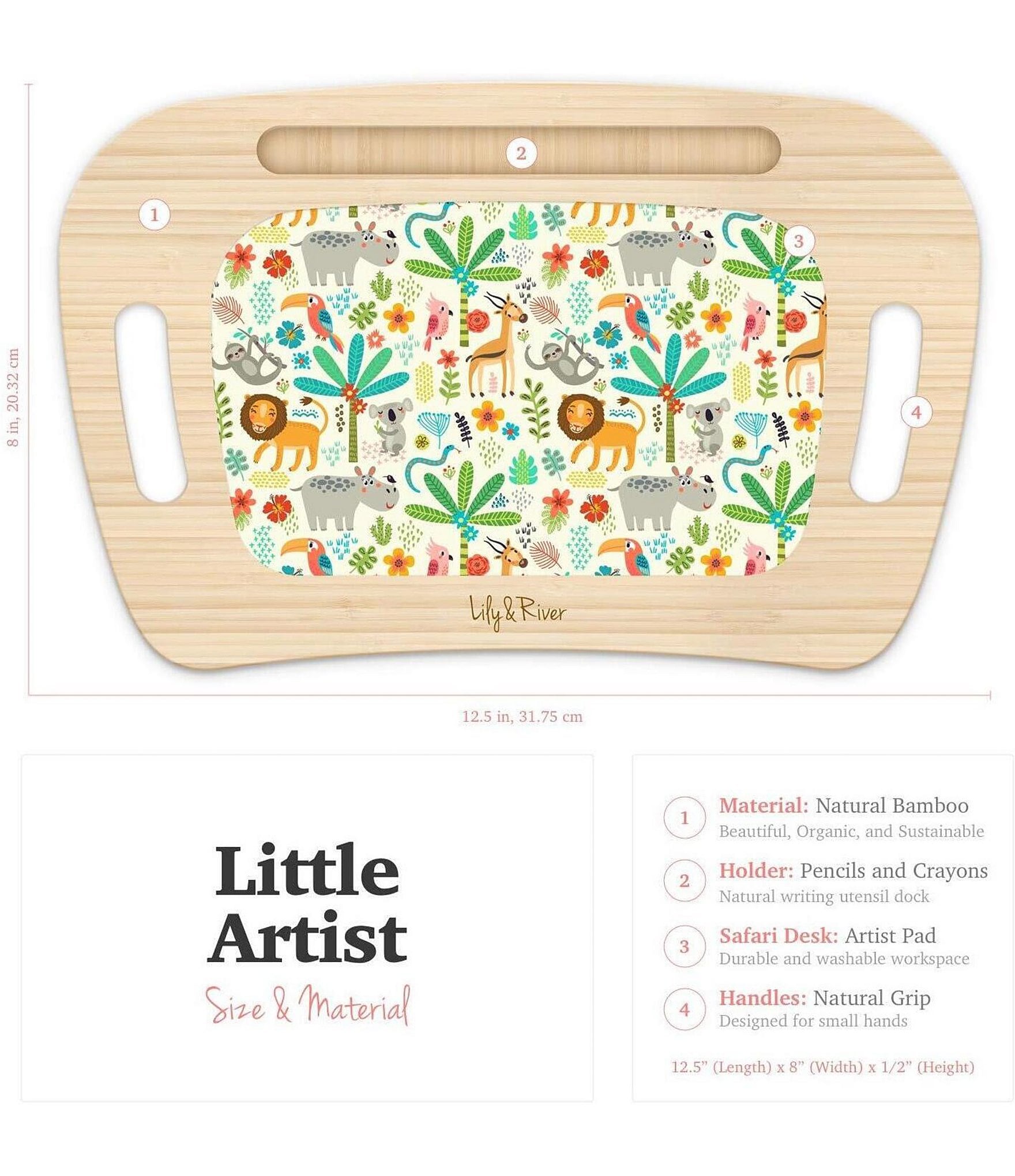 Lily & River Little Artist Lap Desk