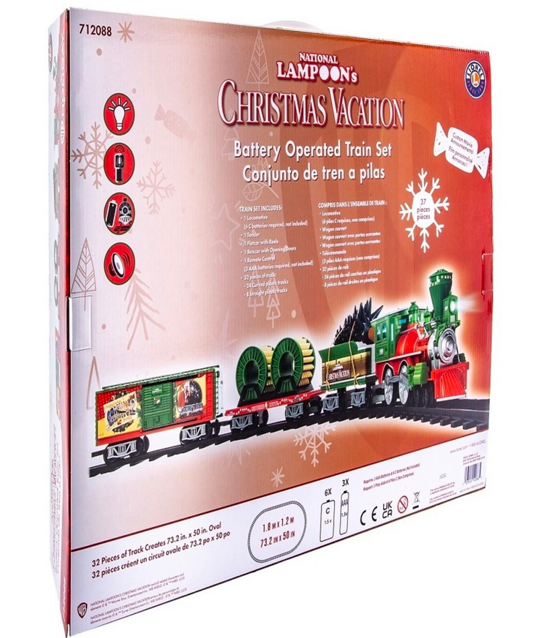 Lionel National Lampoon's Christmas Vacation Ready-To-Play Train Set