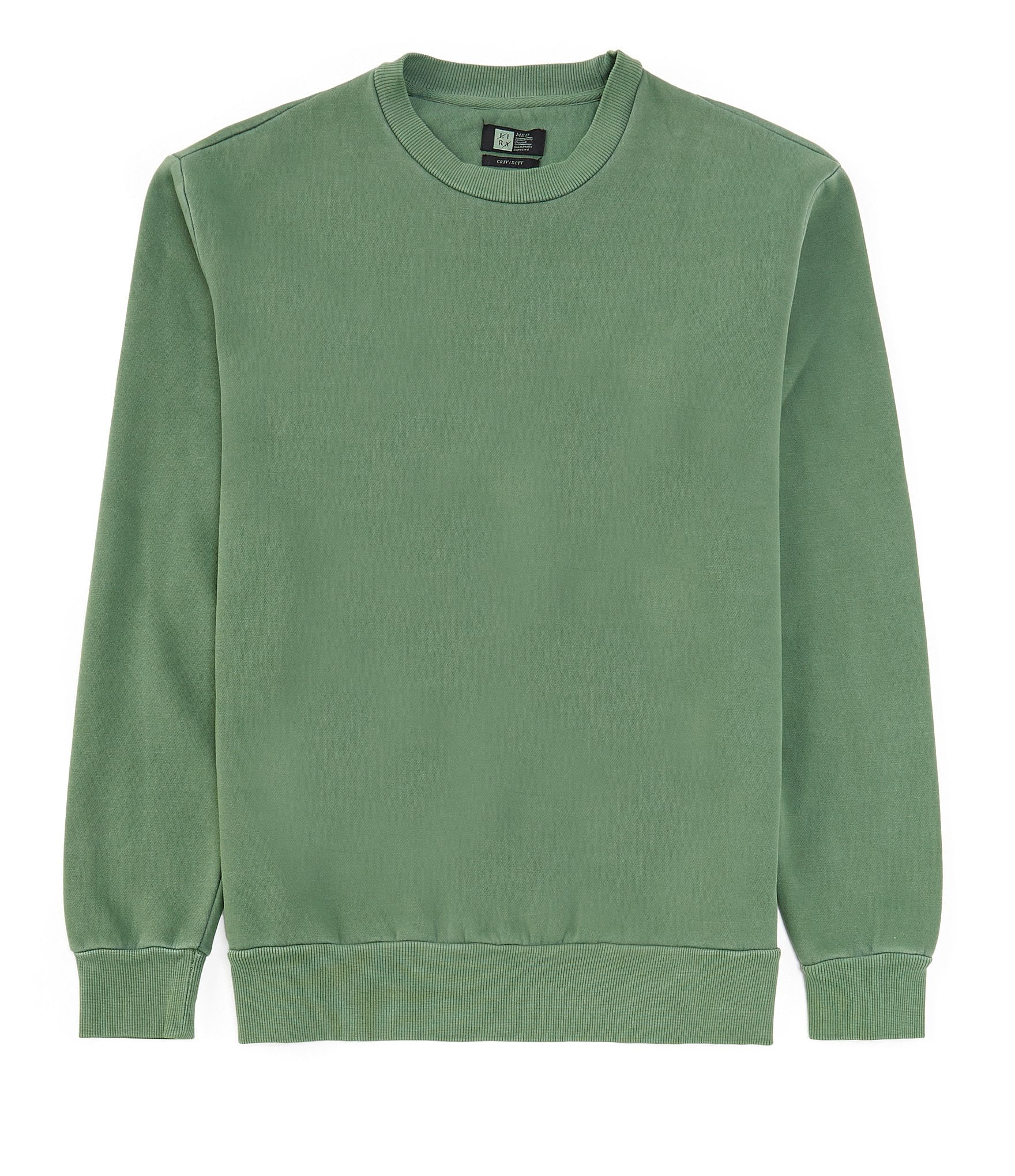 Lira Clothing Long Sleeve Pigment Dyed Fleece Sweatshirt | Dillard's