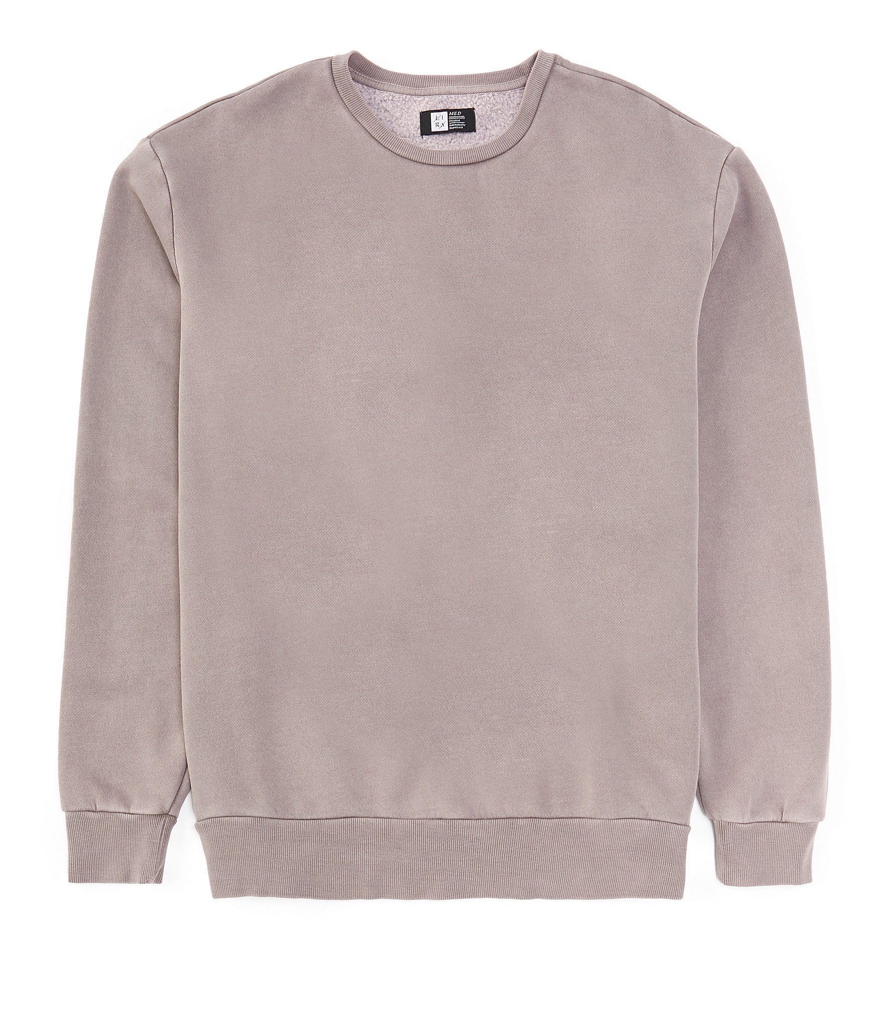 Lira Clothing Long Sleeve Pigment Dyed Fleece Sweatshirt | Dillard's