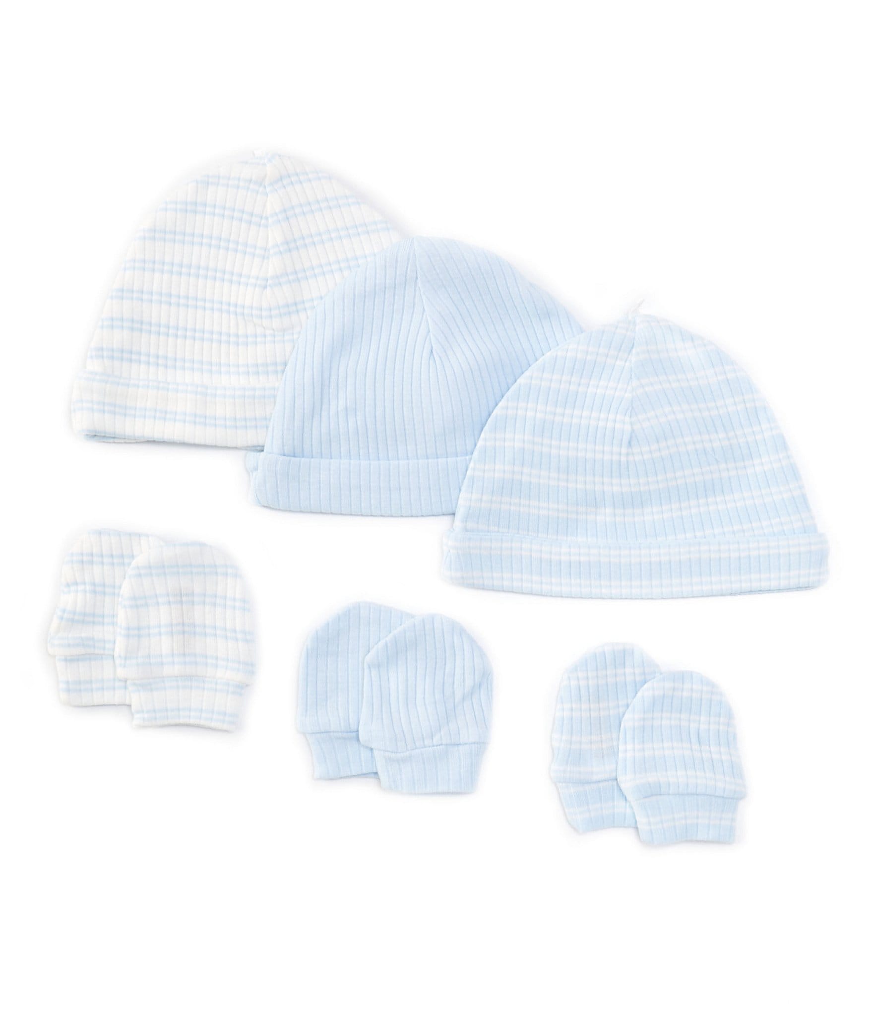 Little Me Baby Boys Cuddle Hat & Mitt Set