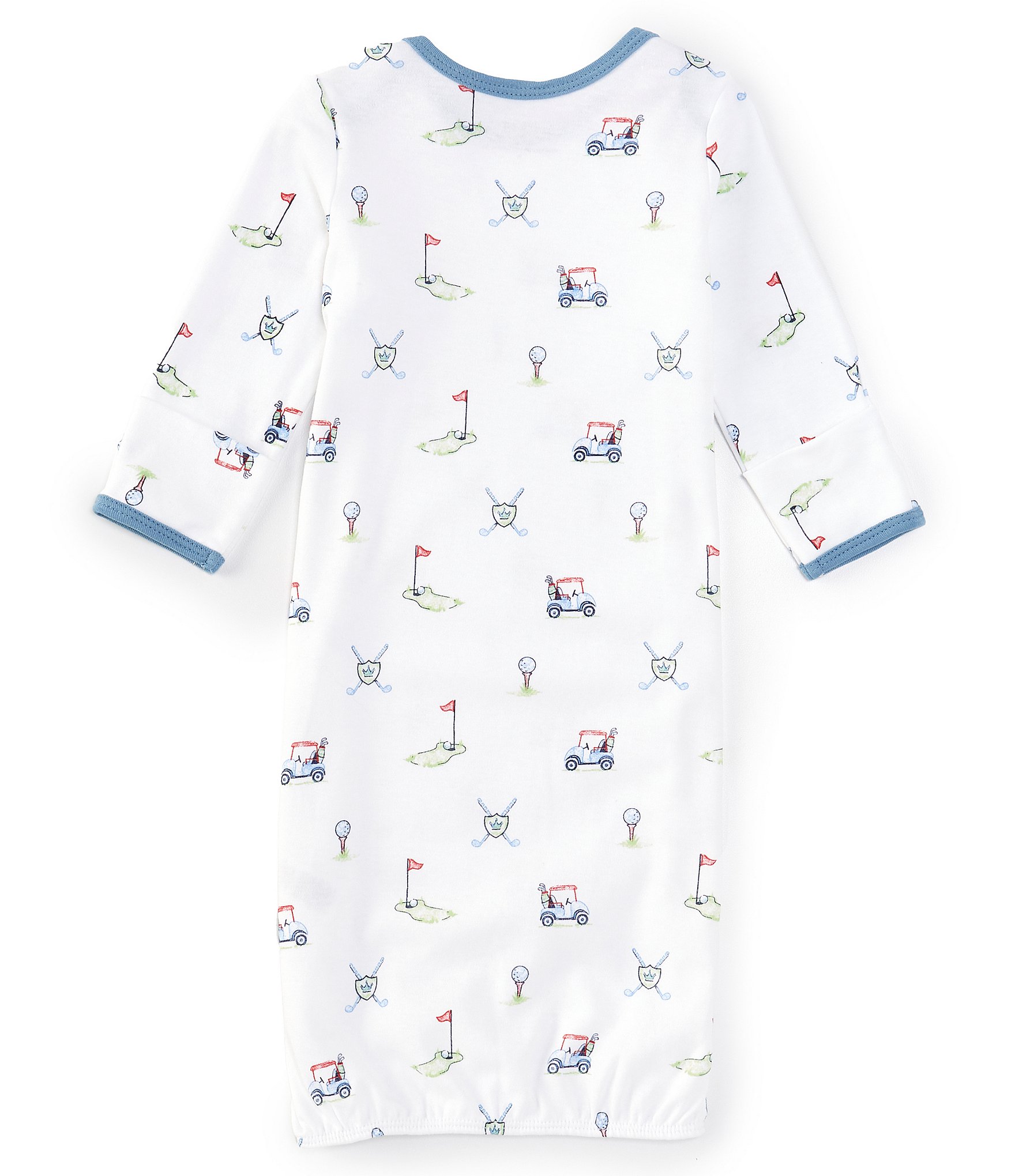 Little Me Baby Boys Newborn-3 Months Long Sleeve Golf Club Sleeper Gown