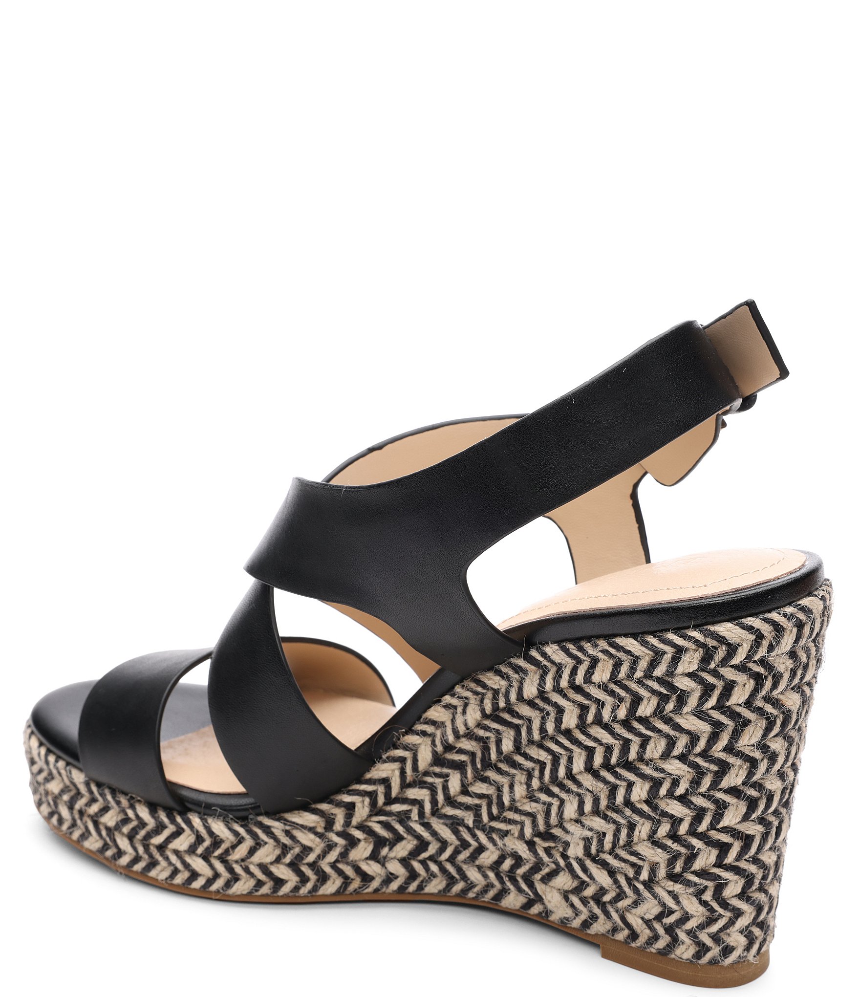 Liverpool Los Angeles Hill Leather Espadrille Wedge Sandals