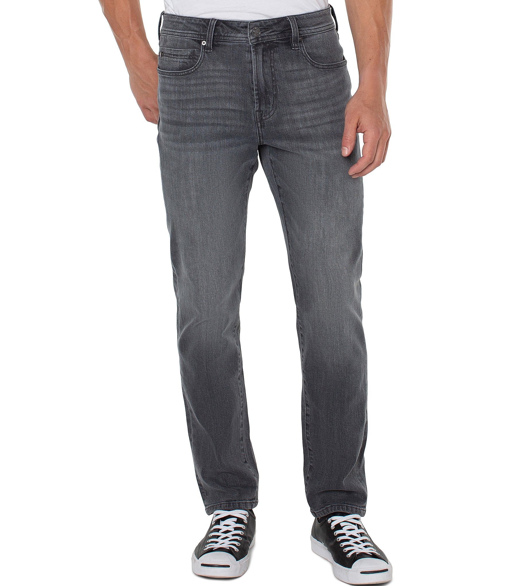 Liverpool Los Angeles Kingston Modern Straight Fit Denim Jeans | Dillard's