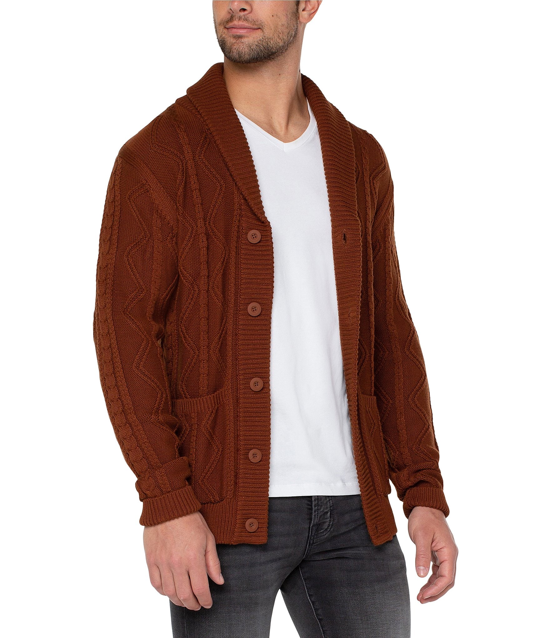 OPEN FRONT CARDIGAN SWEATER – LIVERPOOL LOS ANGELES