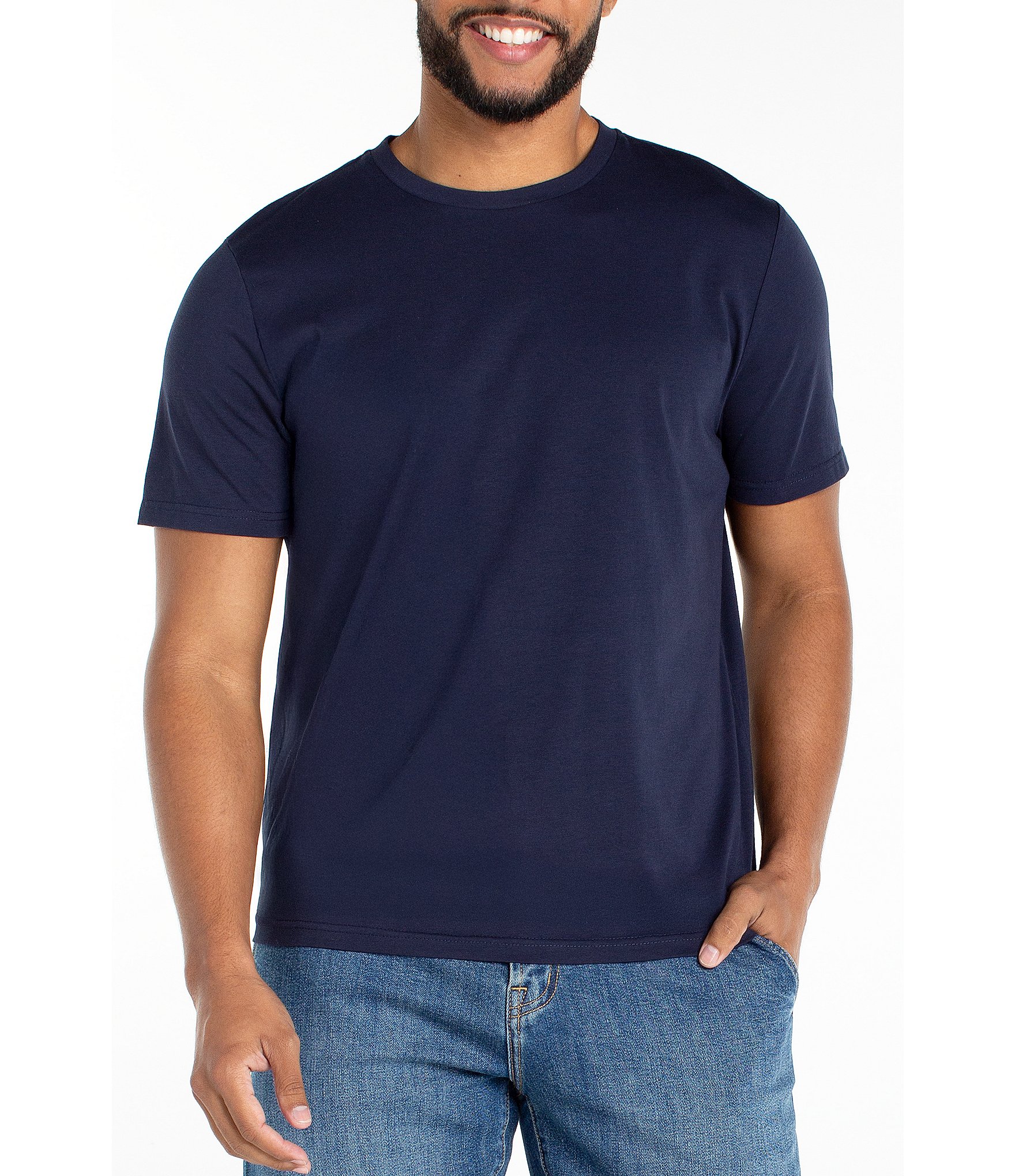 Liverpool Los Angeles Solid Short Sleeve T-Shirt