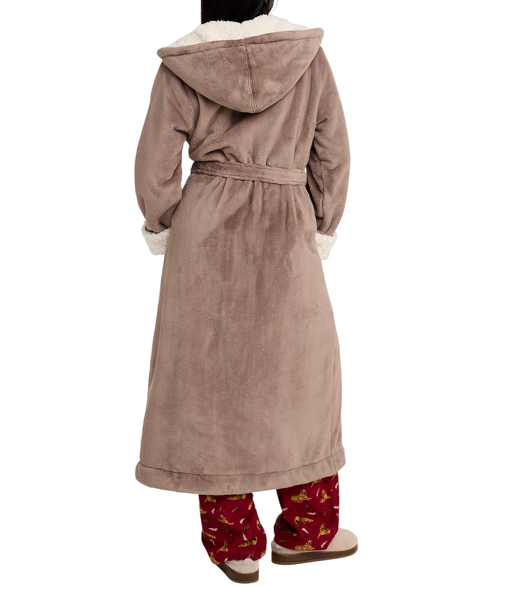 LL.Bean Hooded Wicked Plush Robe