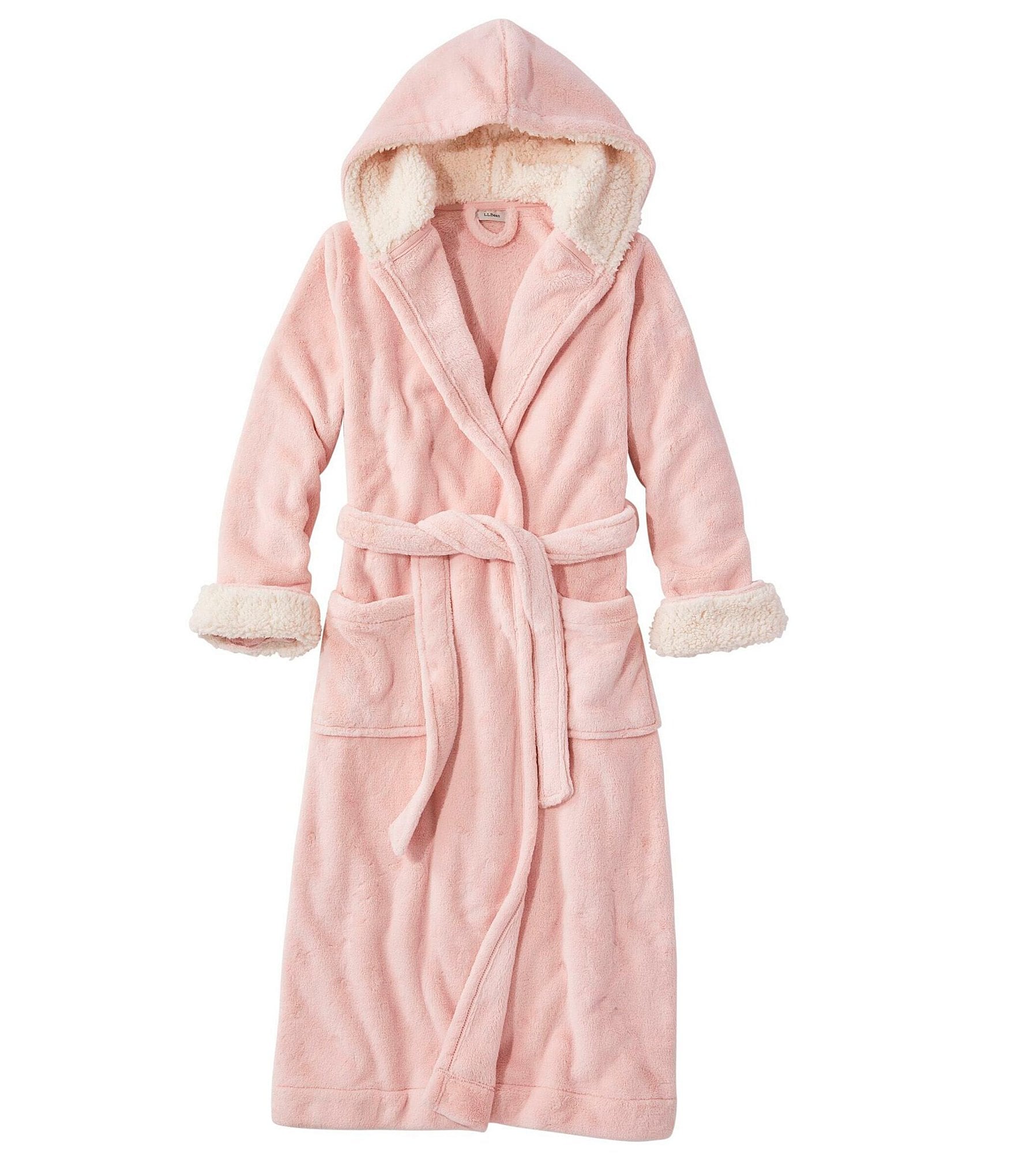 LL.Bean Hooded Wicked Plush Robe