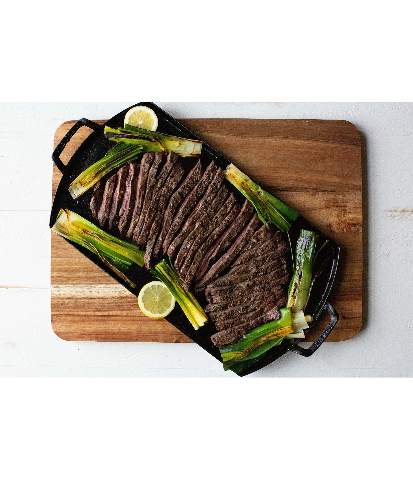 Lodge Cast Iron Blacklock Lightweight Double Burner Griddle