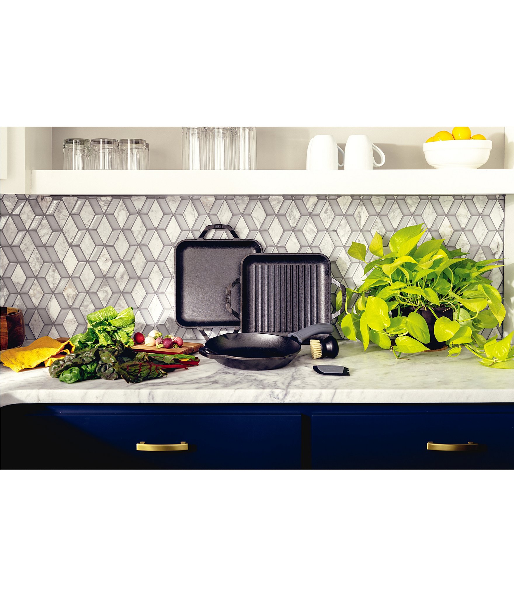 Lodge Cast Iron Chef Collection 6-Piece Gourmet Set