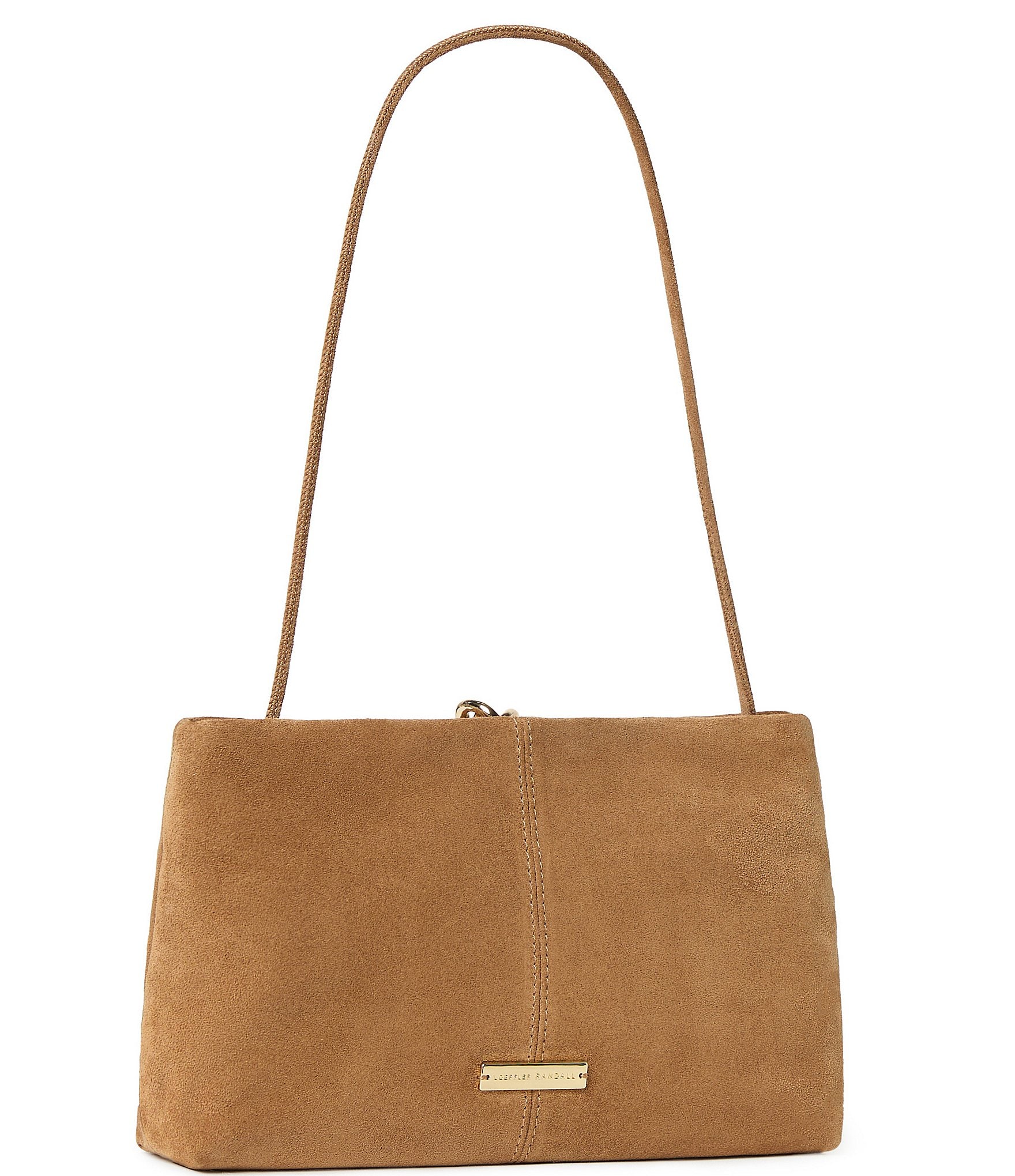 Loeffler Randall Corrine Suede Clutch