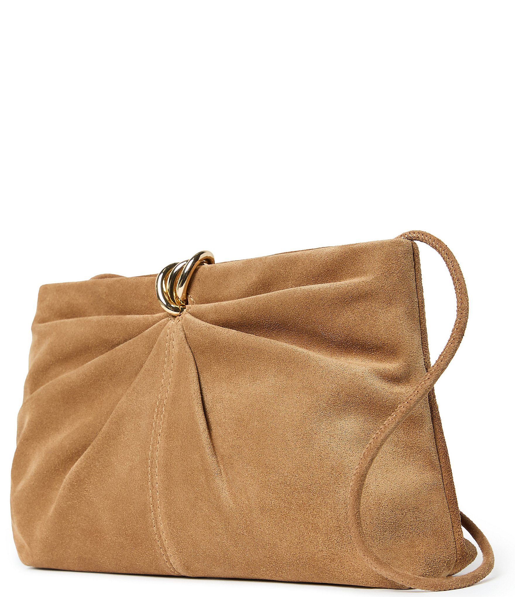 Loeffler Randall Corrine Suede Clutch