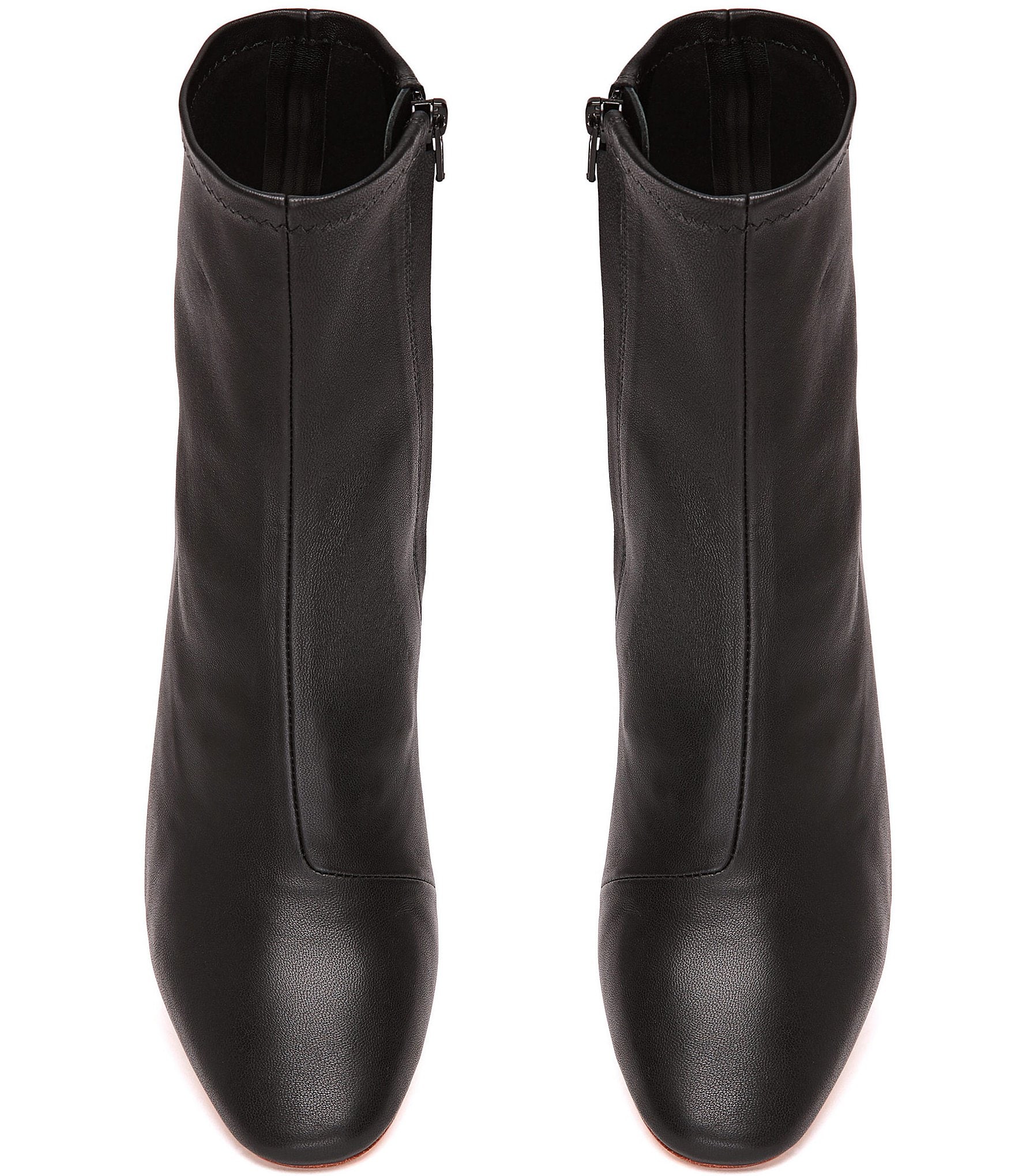 Loeffler Randall Elise Leather Stretch Booties