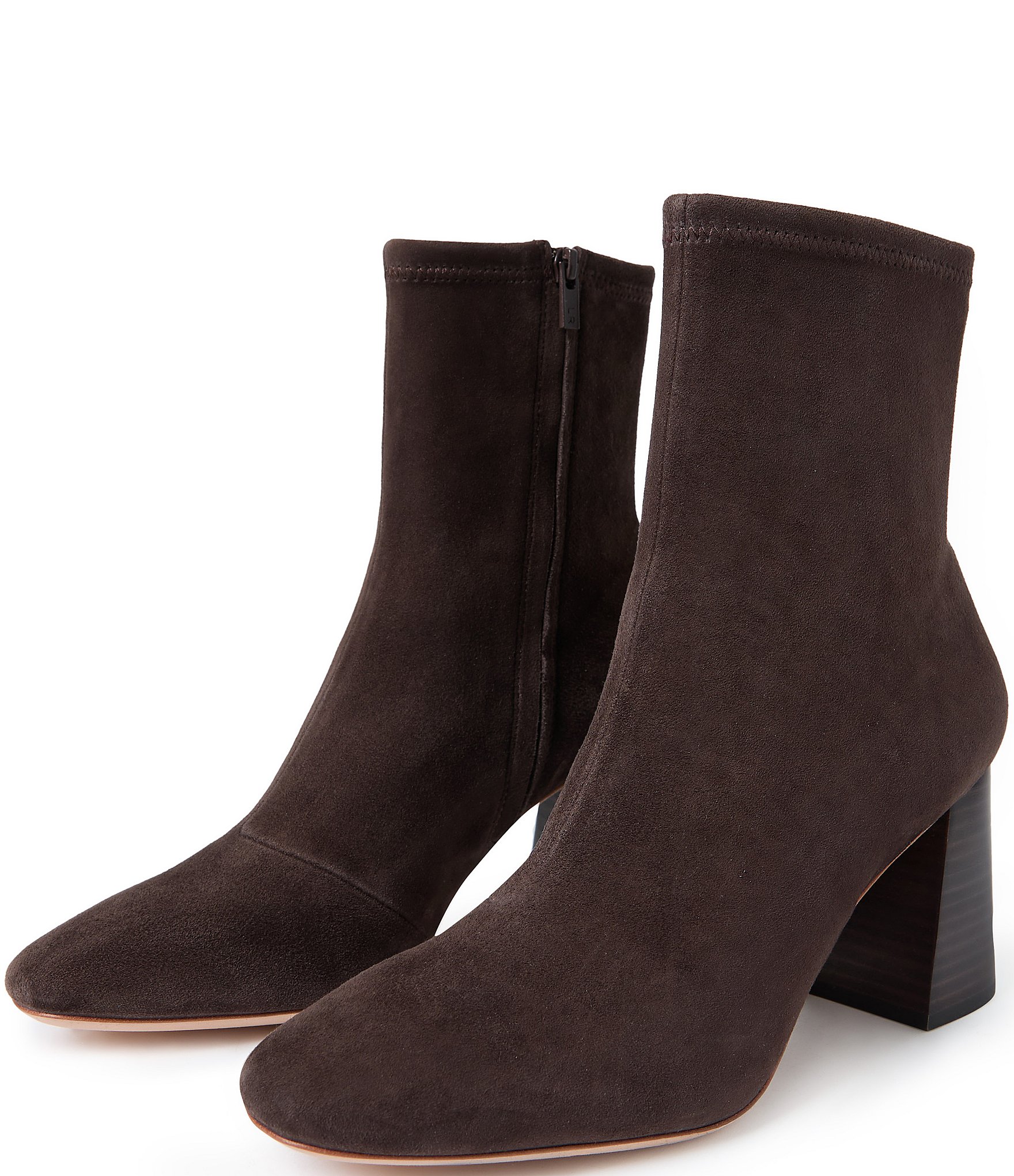 Loeffler Randall Elise Suede Stretch Booties