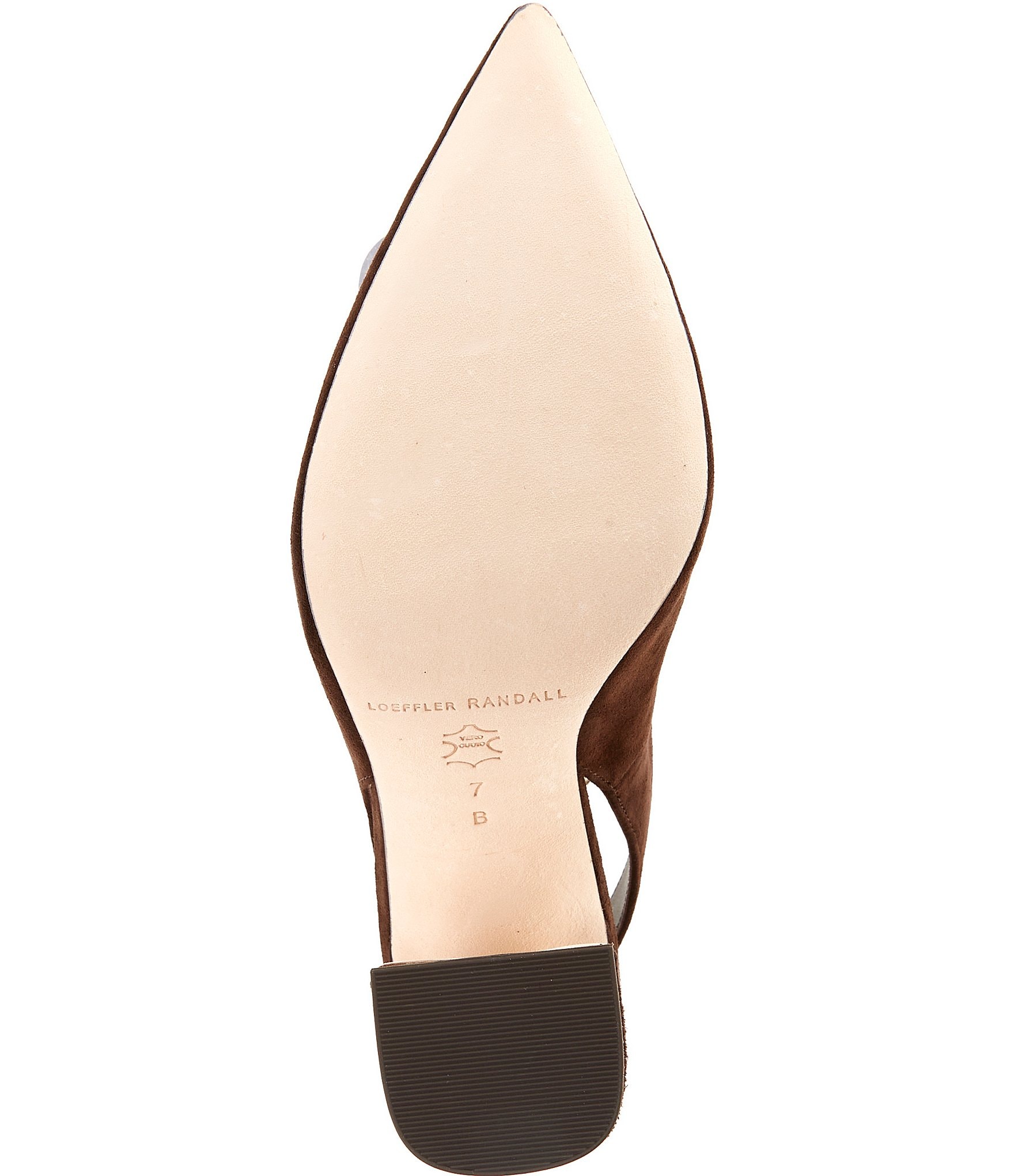 Loeffler Randall Katerina Suede Block Heel Slingback Pumps
