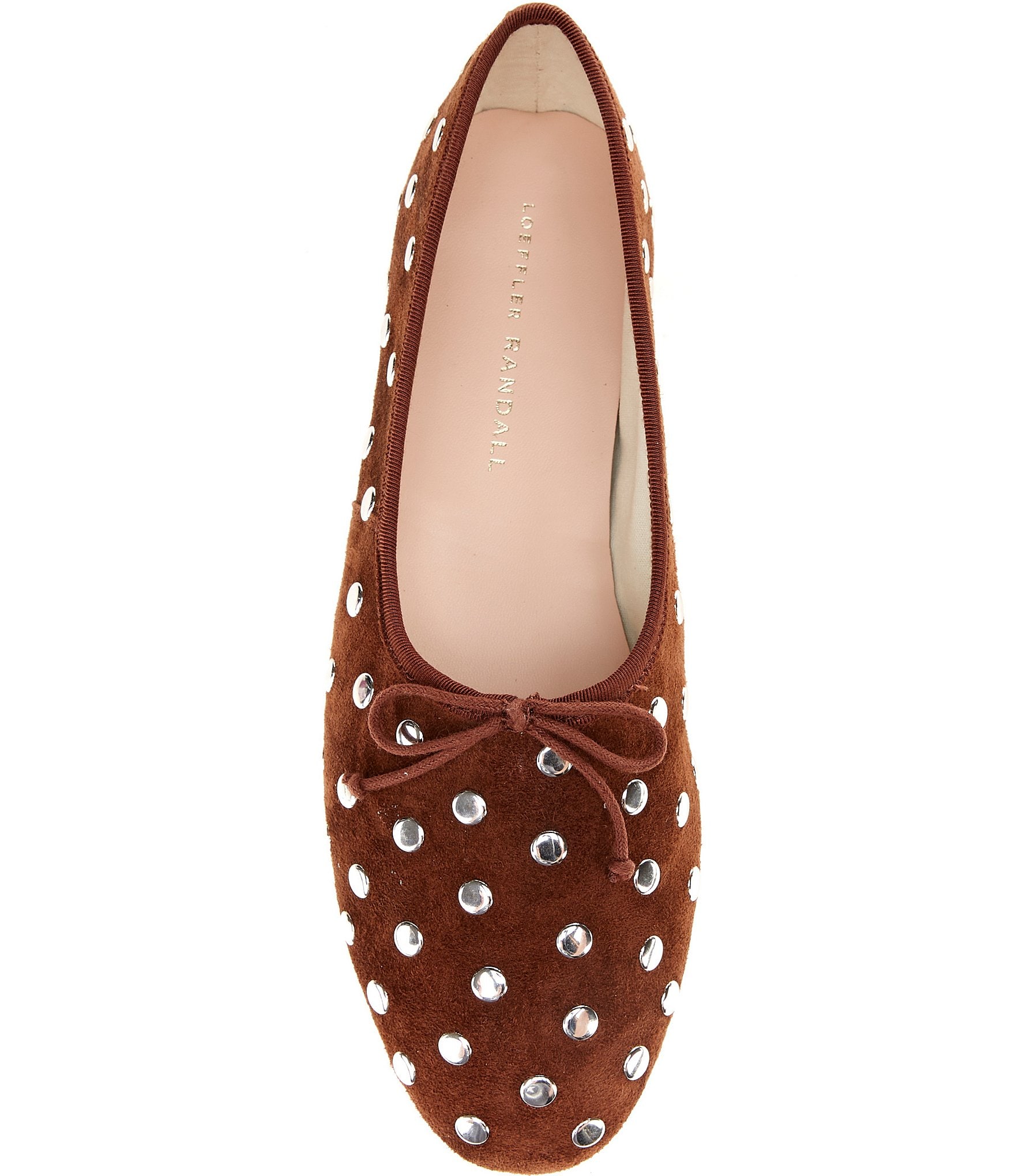 Loeffler Randall Landon Studded Bow Ballet Flats