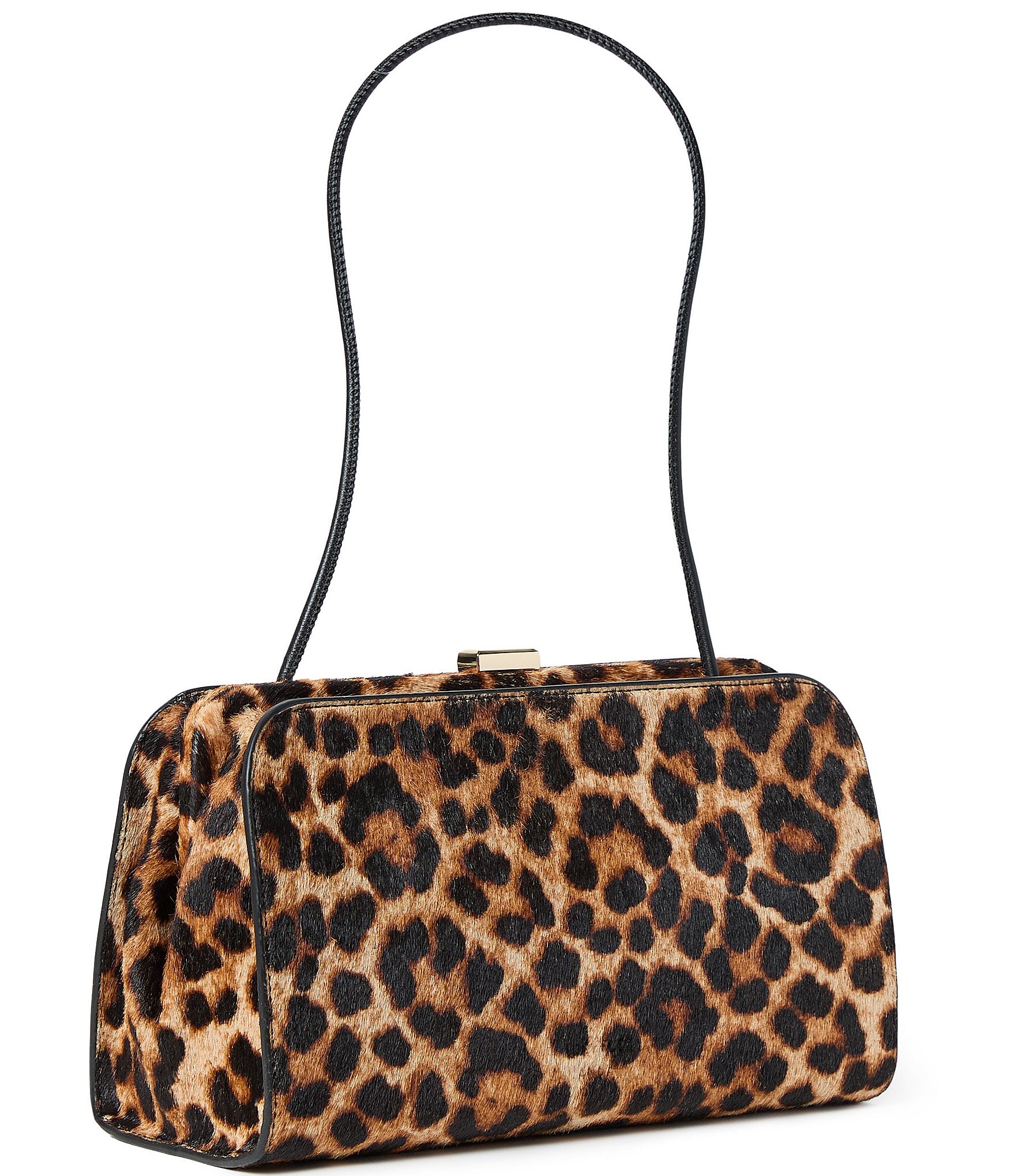 Loeffler Randall Zella Leopard Clutch