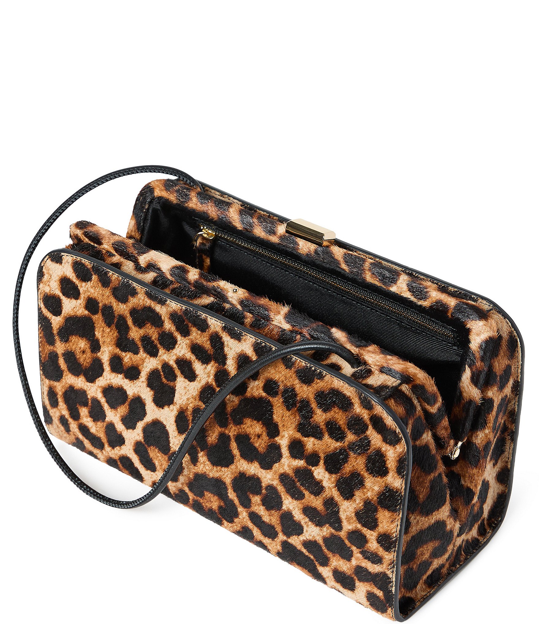Loeffler Randall Zella Leopard Clutch