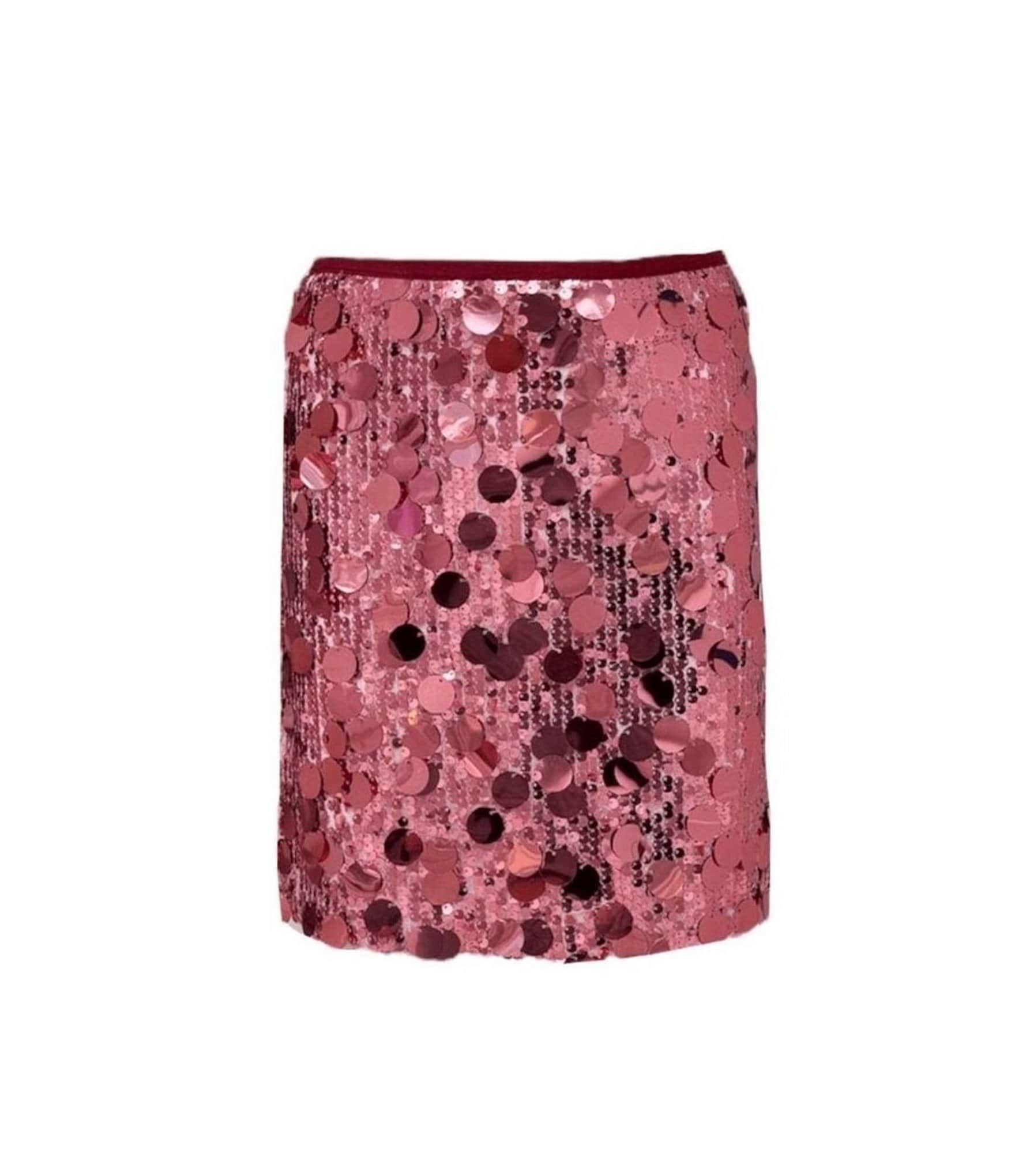 Lola + The Boys Little/Big Girls Magic Sequin Paillette Mini Skirt