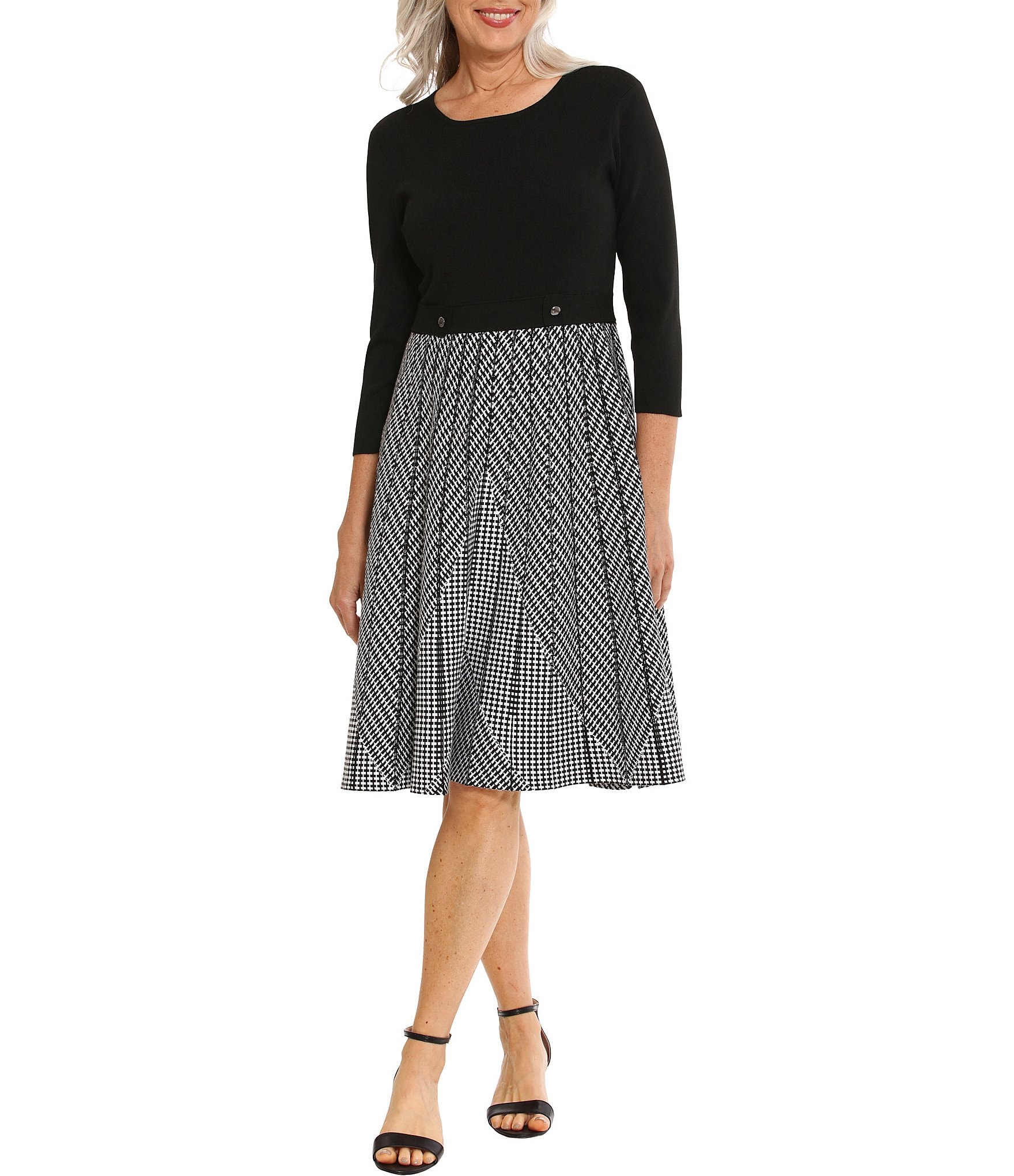 Sweater 2025 flare skirt