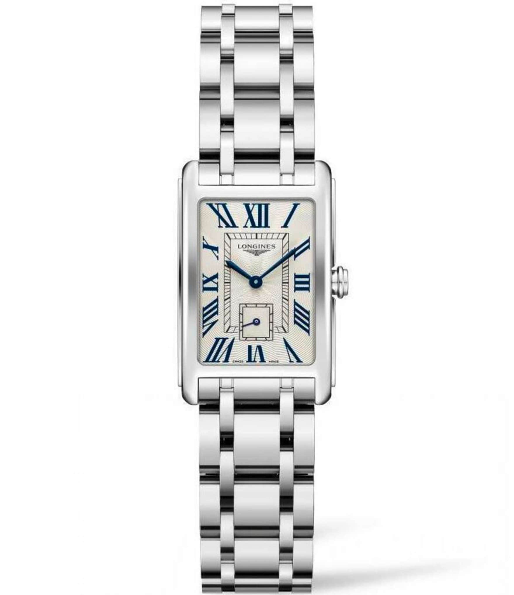 Longines Women's Dolcevita Quartz Analog Stainless Steel Bracelet Watch