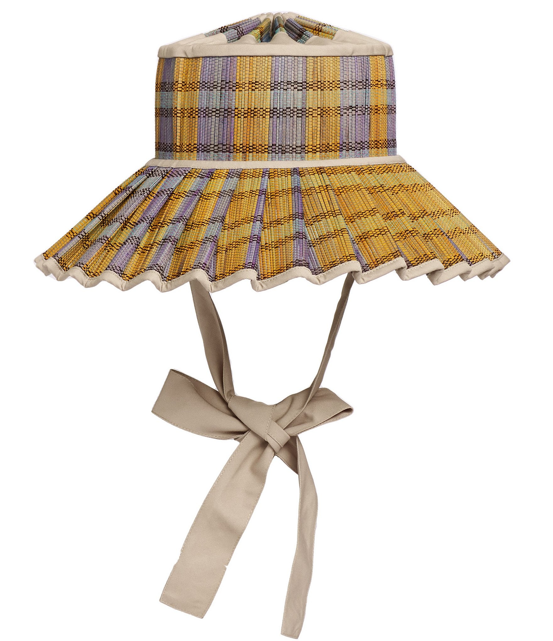 Lorna Murray Dallas Island Ravello Maxi Pleated Sun Hat | Dillard's