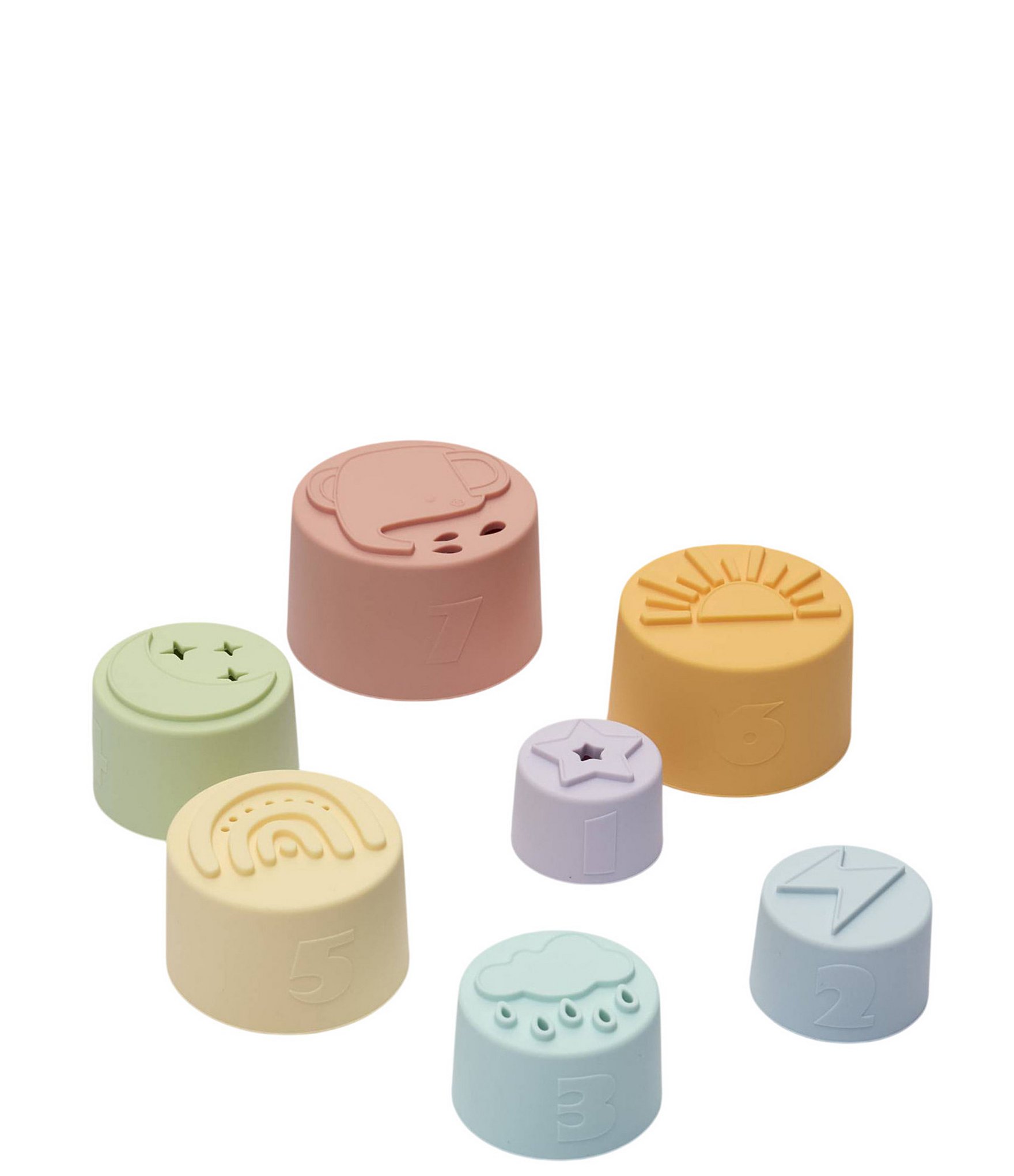 Loulou Lollipop Baby Rainbow Stacking Cups