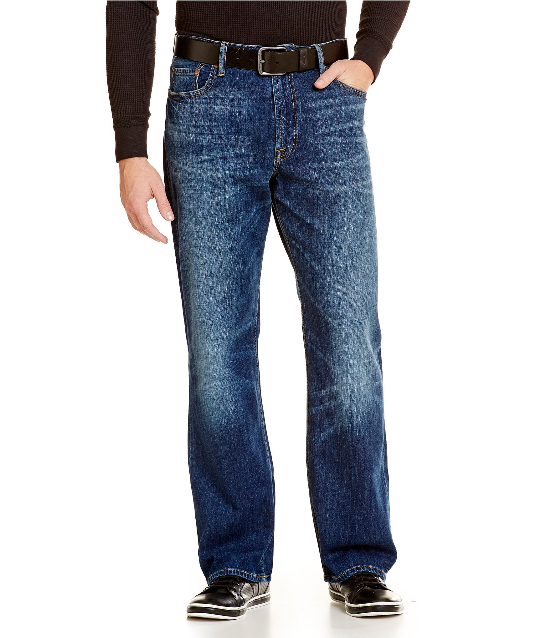 Lucky Relaxed Straight Jeans | Dillard's