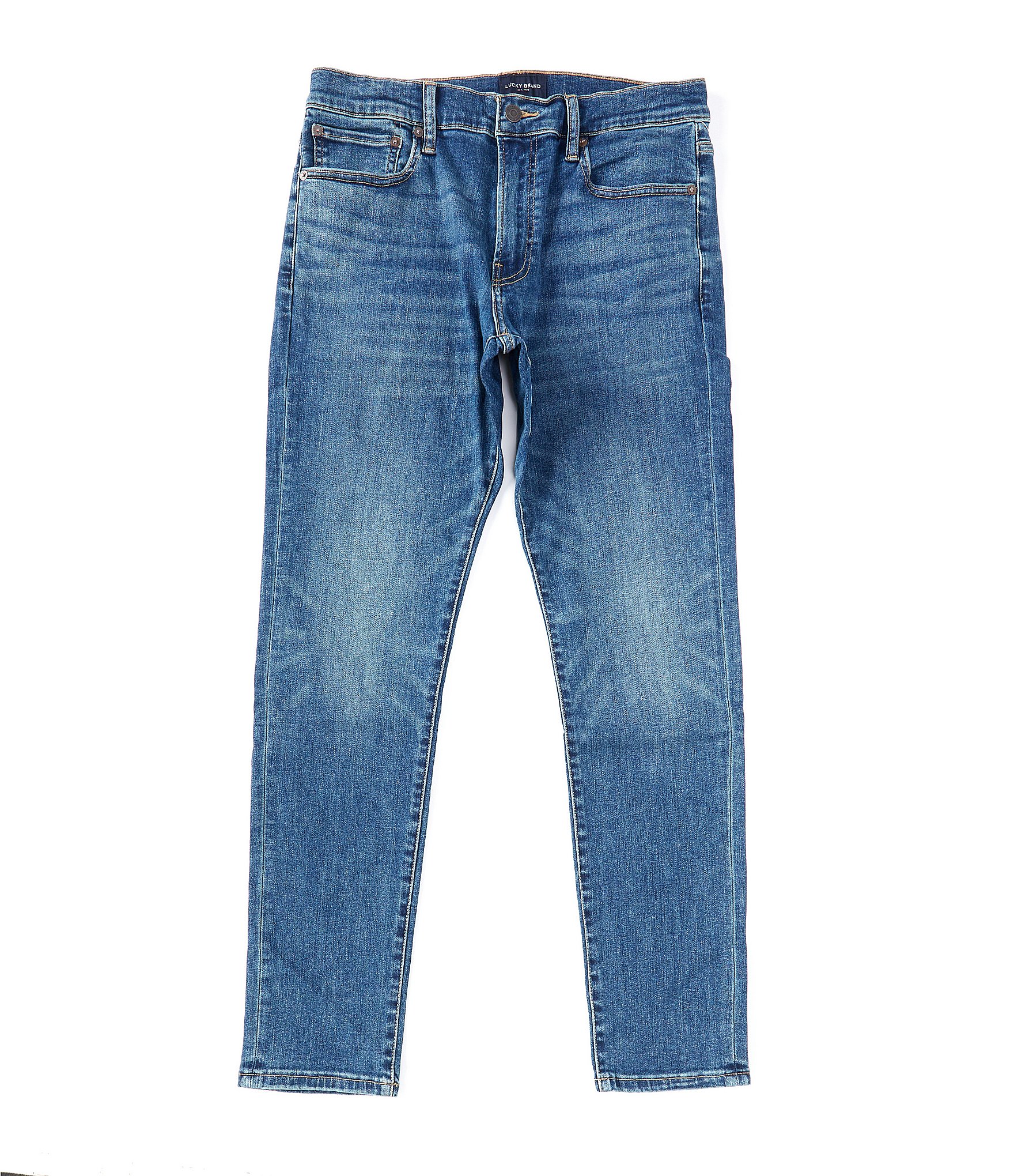 Lucky Brand 411 Alvine Athletic Tapered Stretch Denim Jeans | Dillard's
