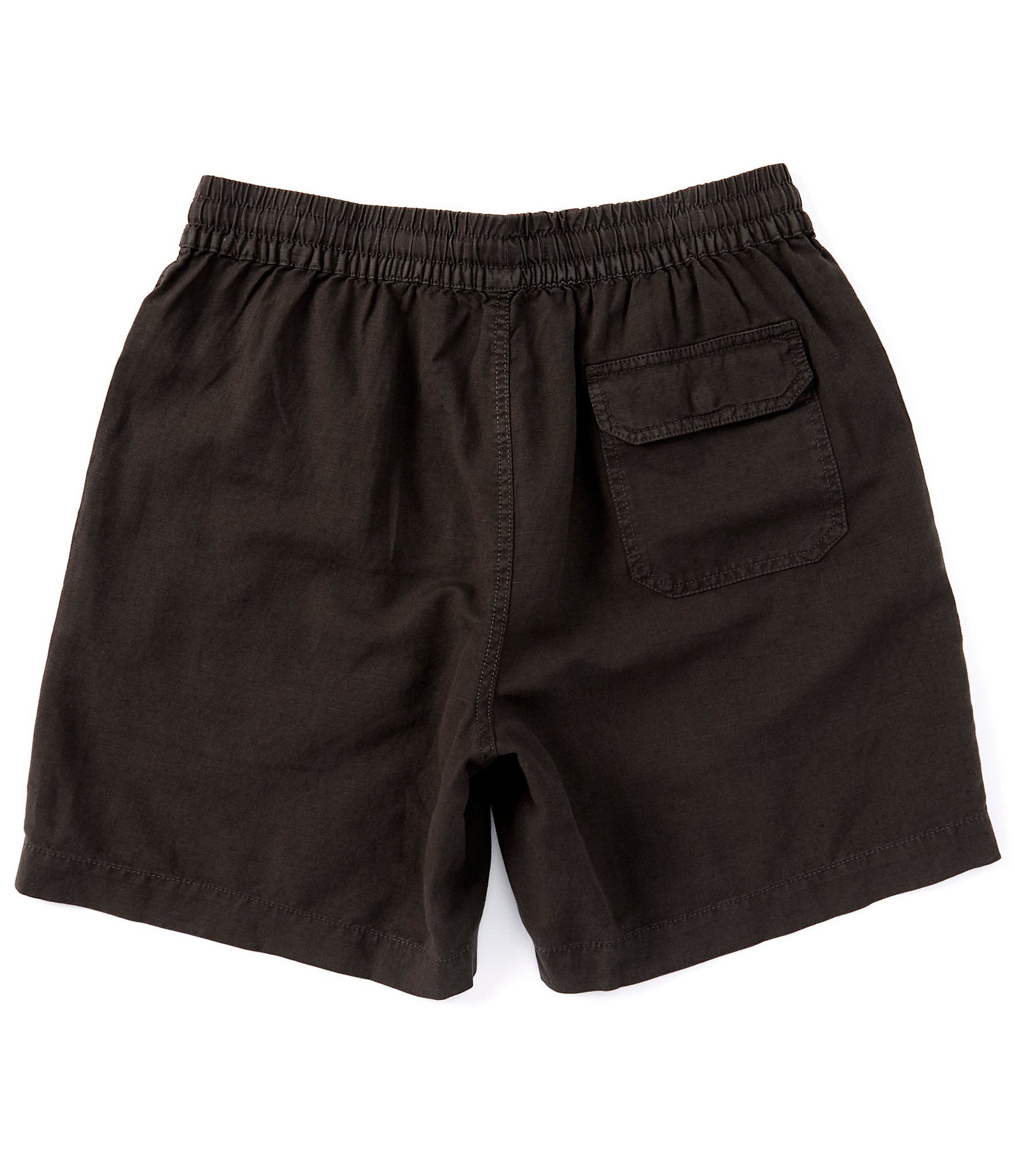 Lucky Brand 7#double; Inseam Linen Pull On Shorts