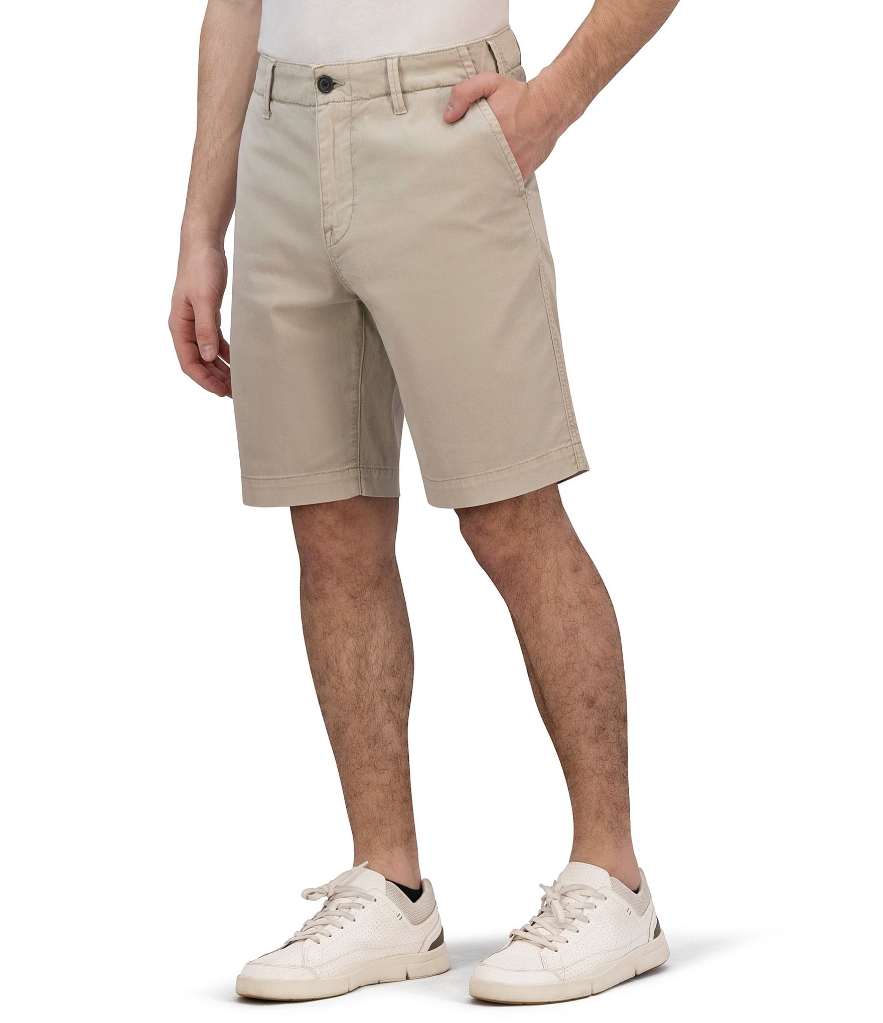 Lucky Brand 9#double; Inseam Twill Shorts