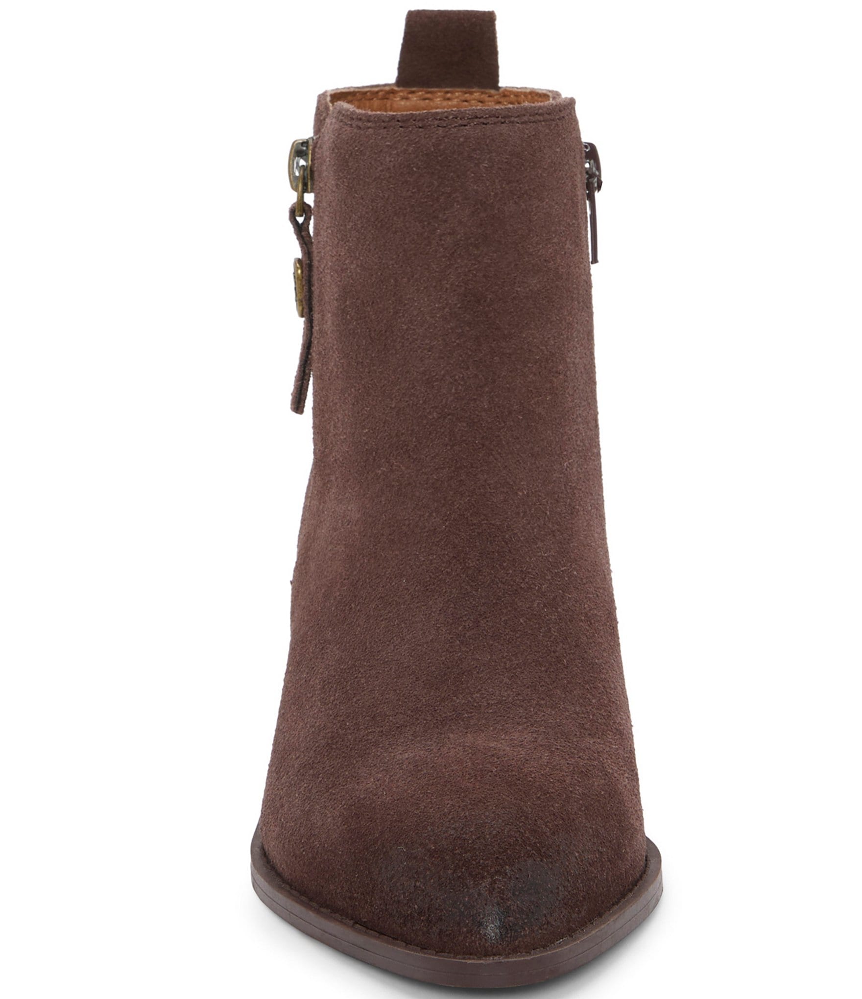 Lucky Brand Ailein Suede Ankle Booties