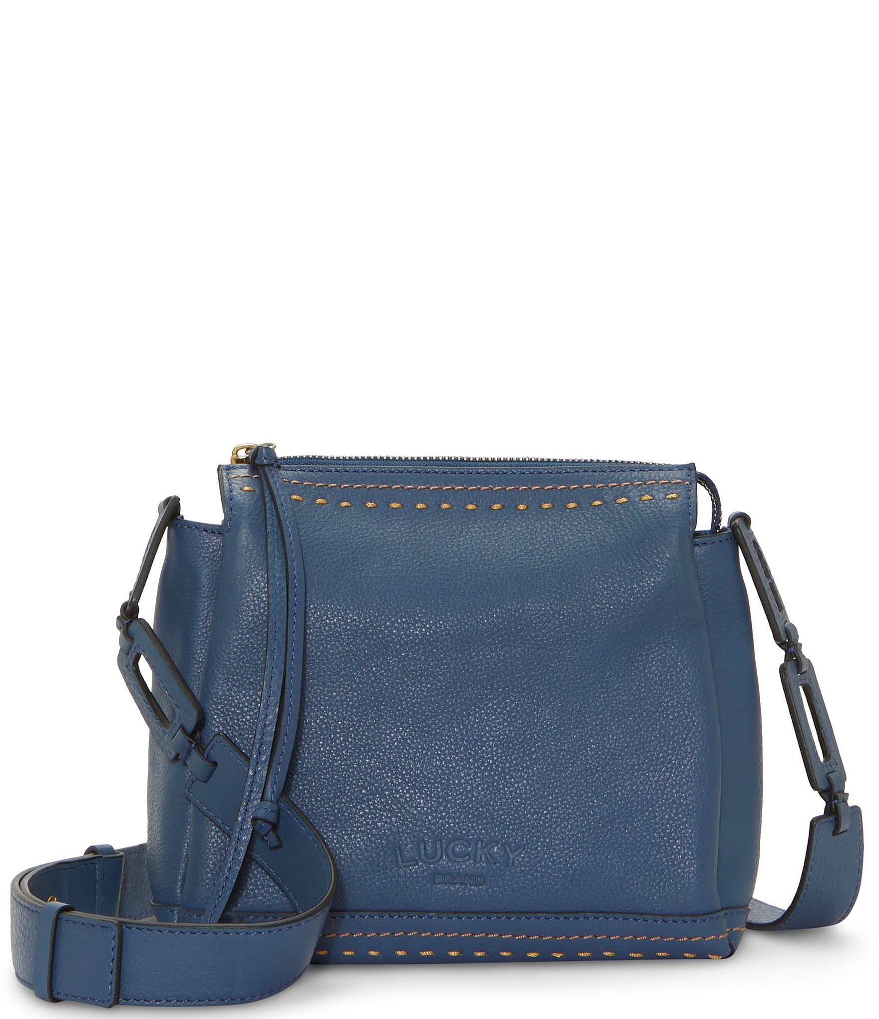 Lucky Brand Cari Leather Crossbody Bag | Dillard's