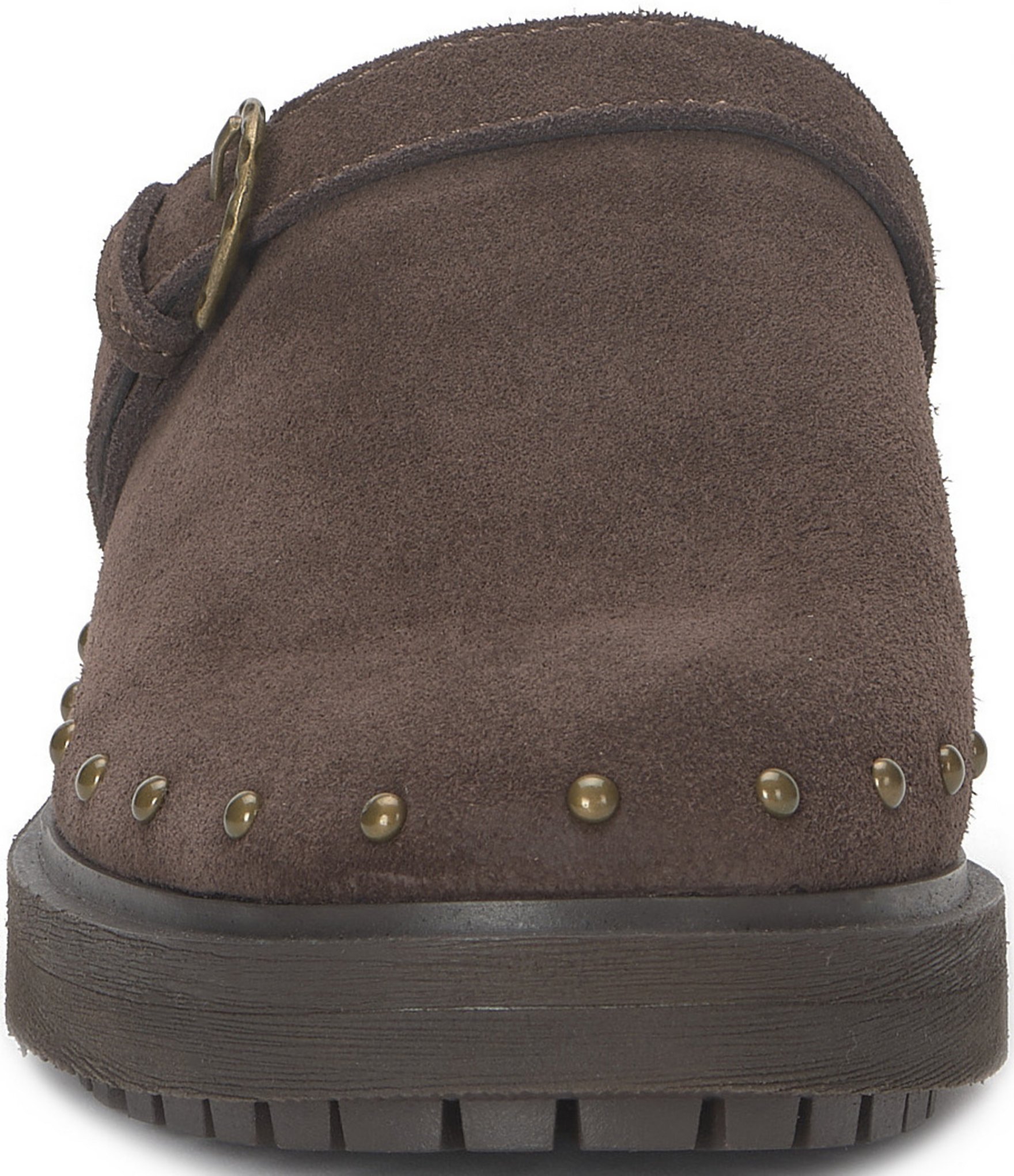 Lucky Brand Caytina Suede Studded Clogs