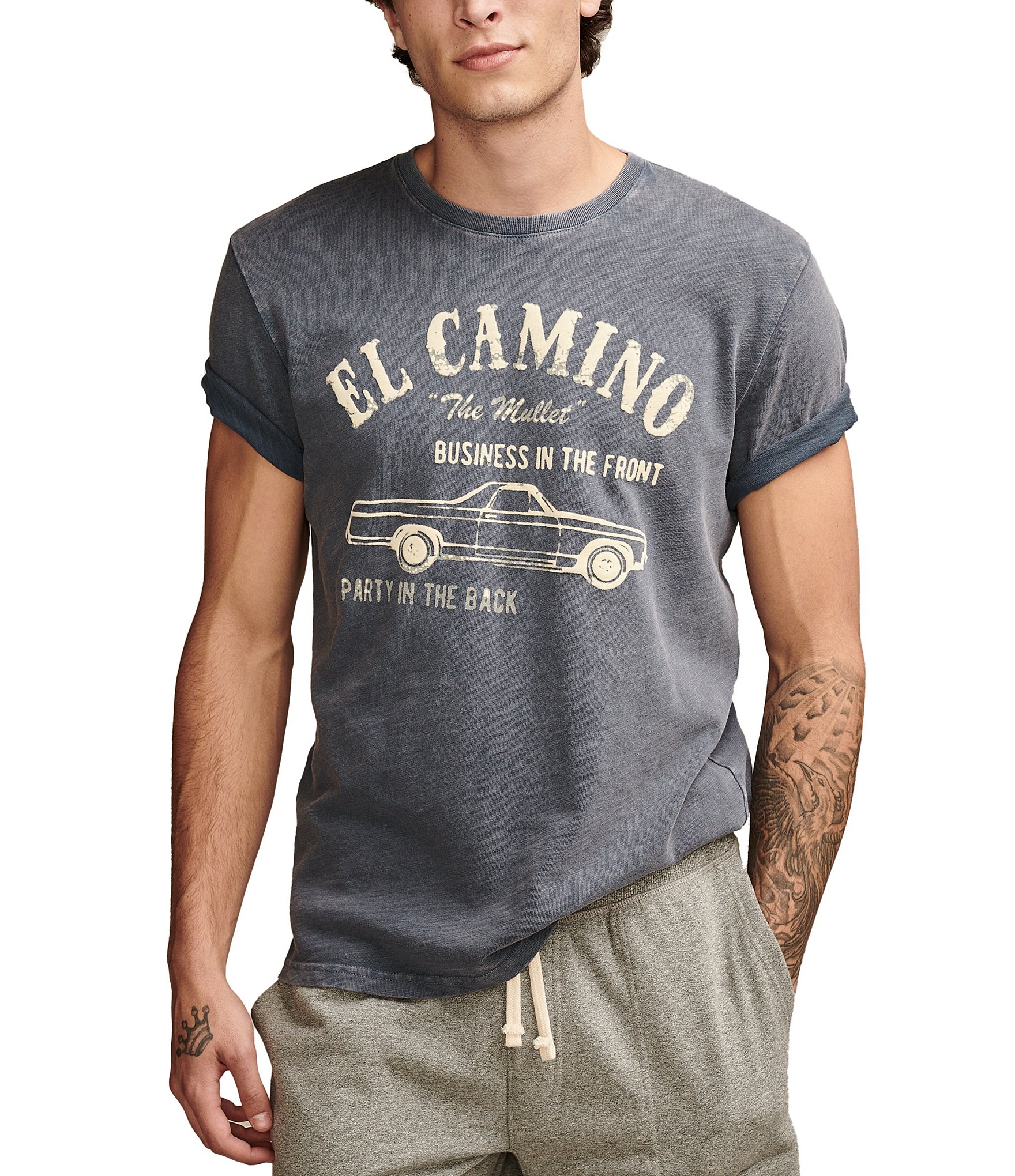 Lucky Brand El Camino Short Sleeve Graphic T-Shirt | Dillard's