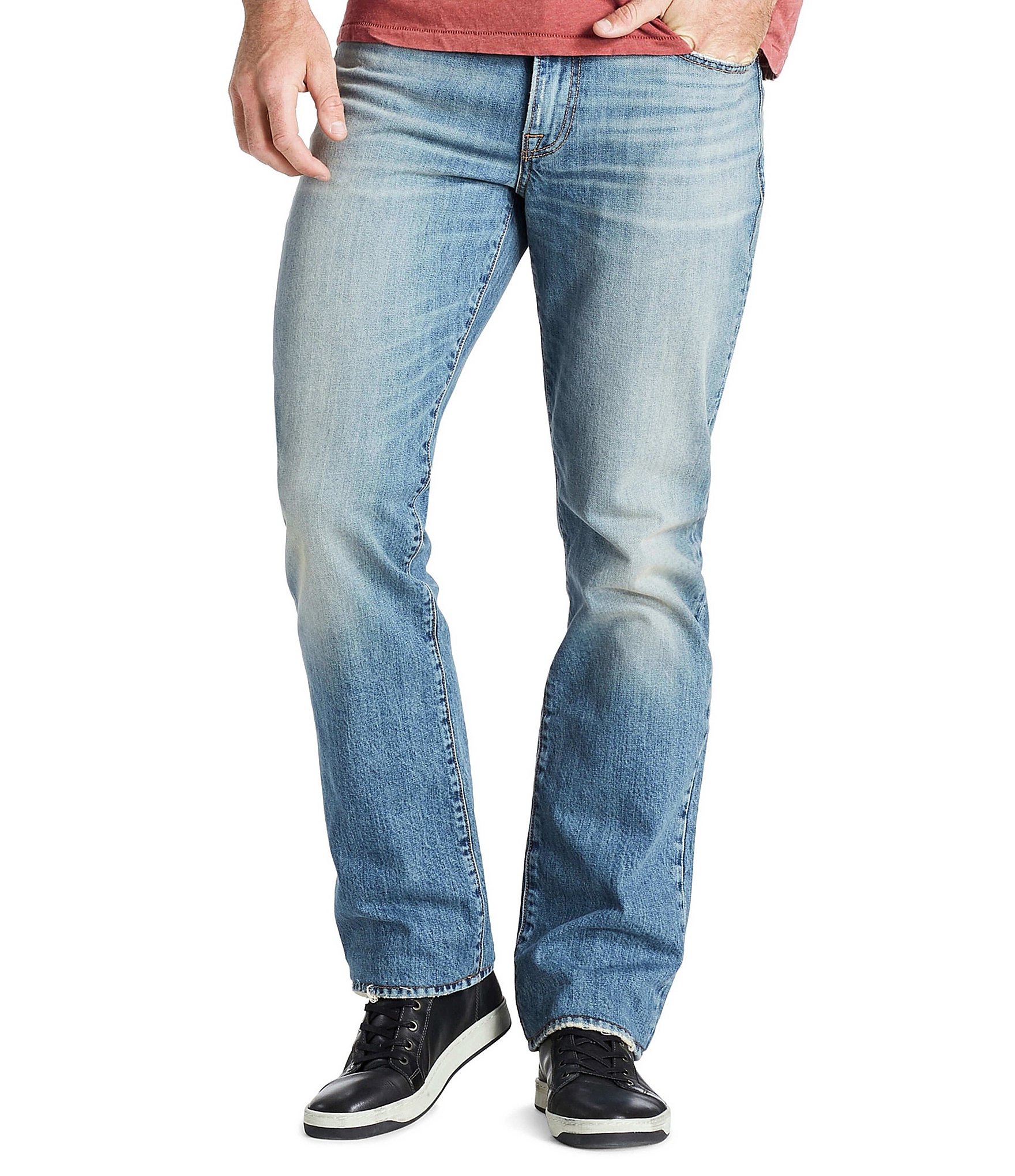 Lucky Brand Fender Jeans 30 (32x32) Relaxed Bootleg 100% Cotton